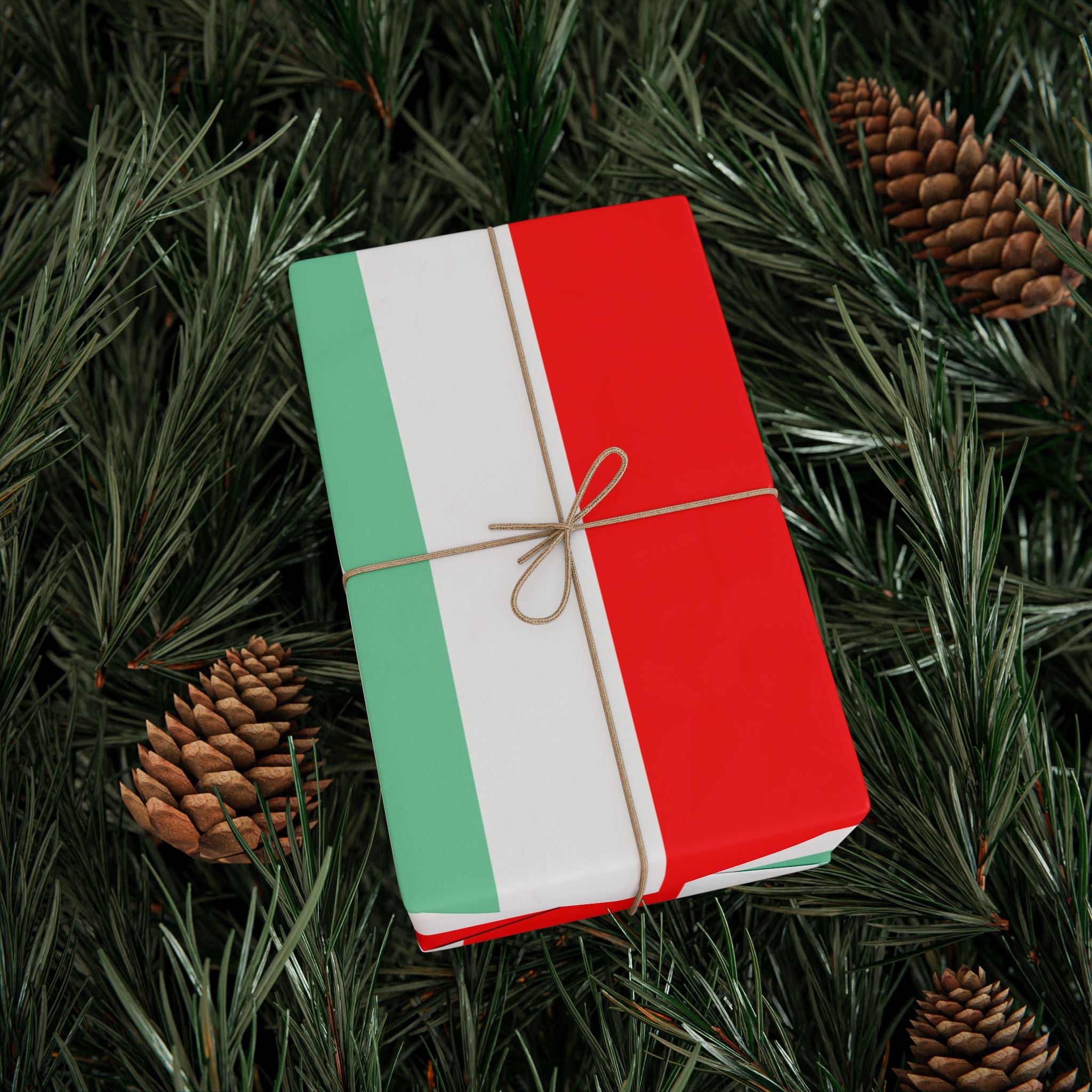 Striped Wrapping Paper for Holidays and Celebrations