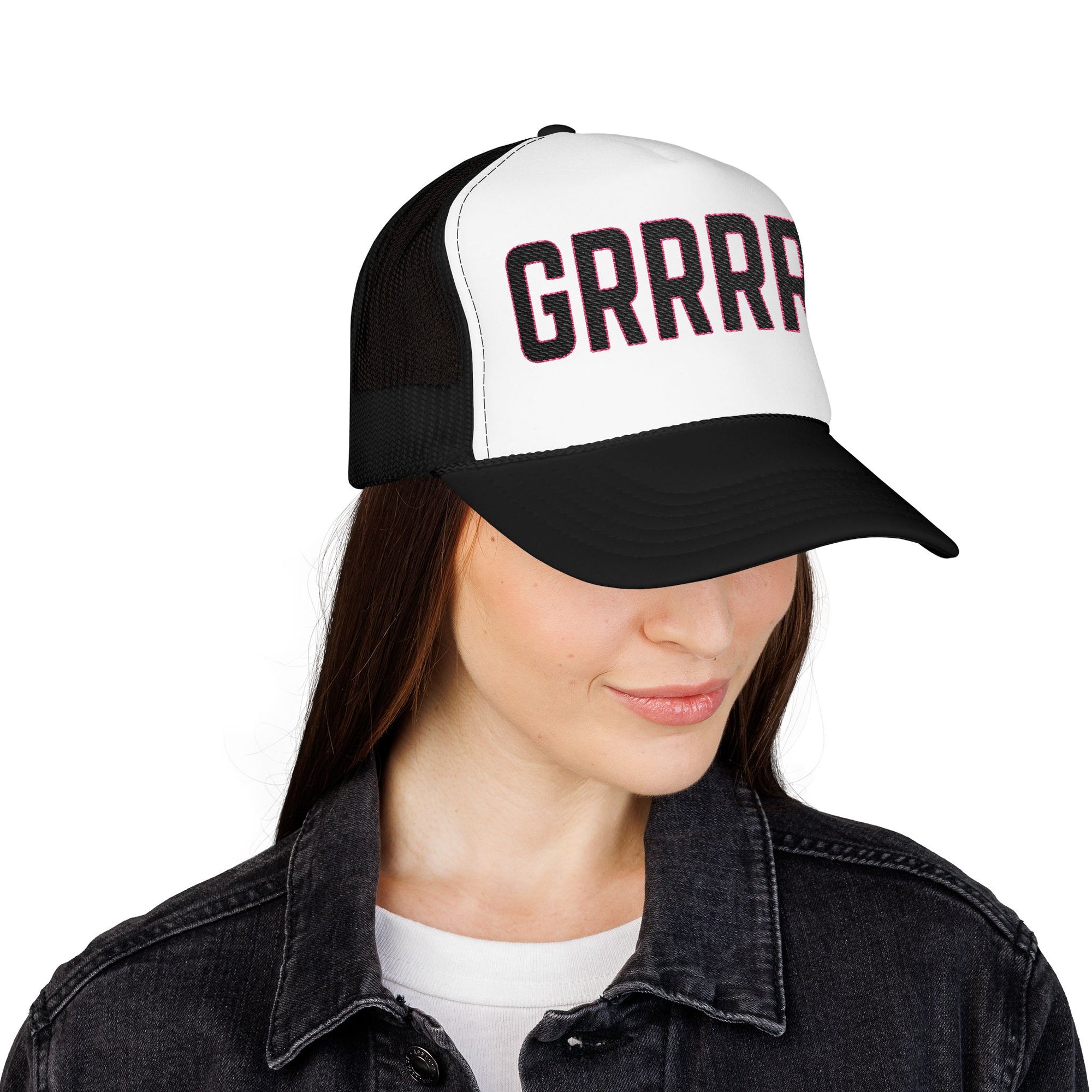 Grrrrrl Embroidery Foam Trucker Hat