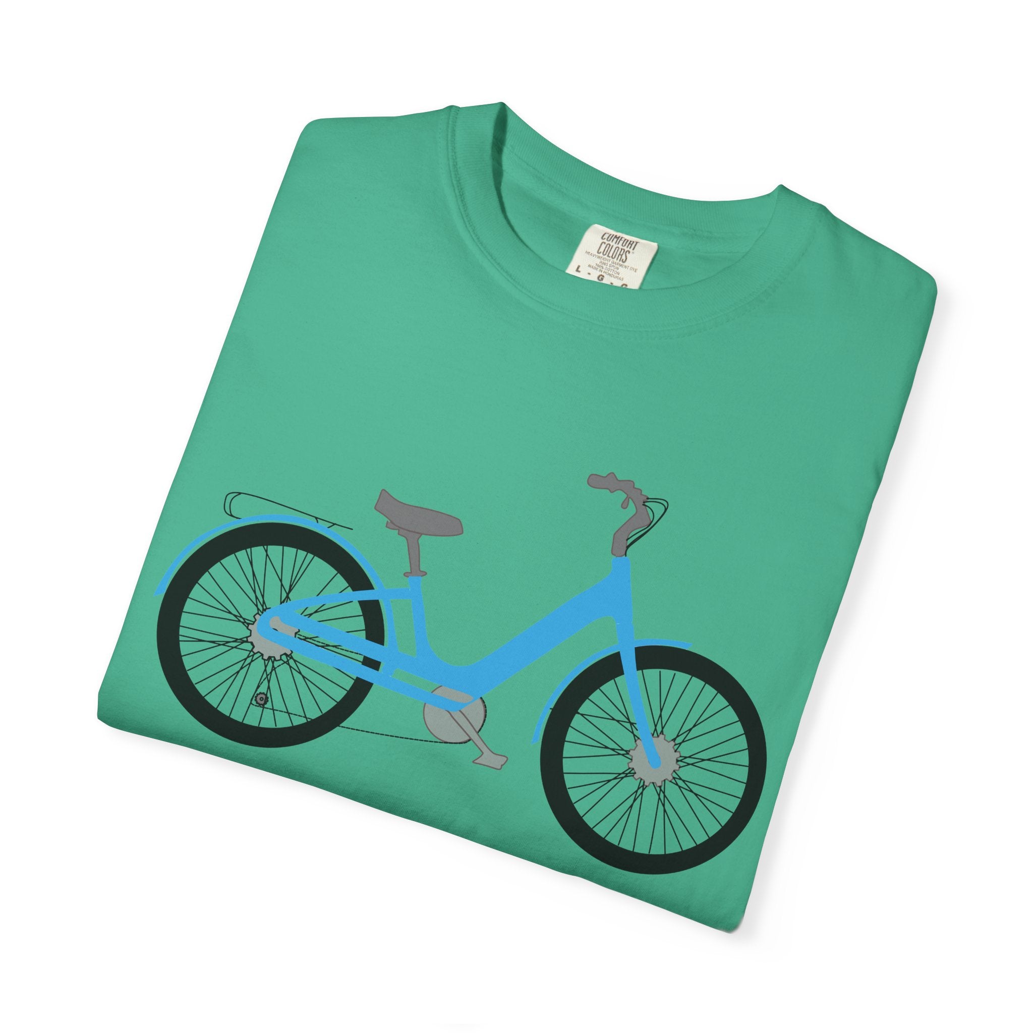Boise Bicycle T-Shirt, Casual Bike Apparel, Gift for Cycling Enthusiasts, Comfortable Summer Tee, Unisex Graphic T-Shirt