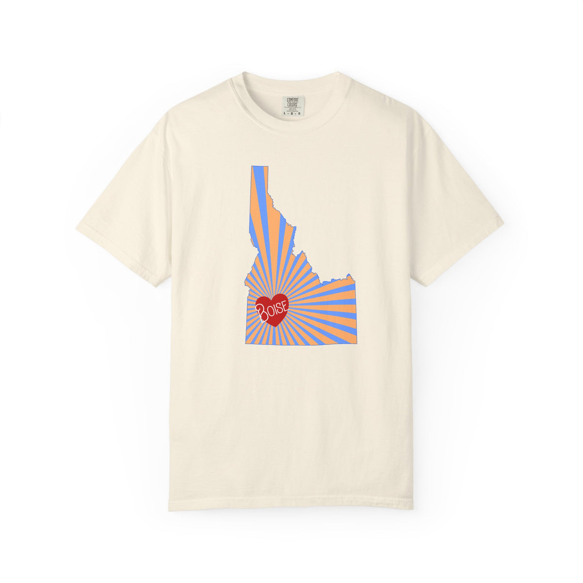 Idaho Circus Boise Heart T-Shirt — Bronco Circus Tee