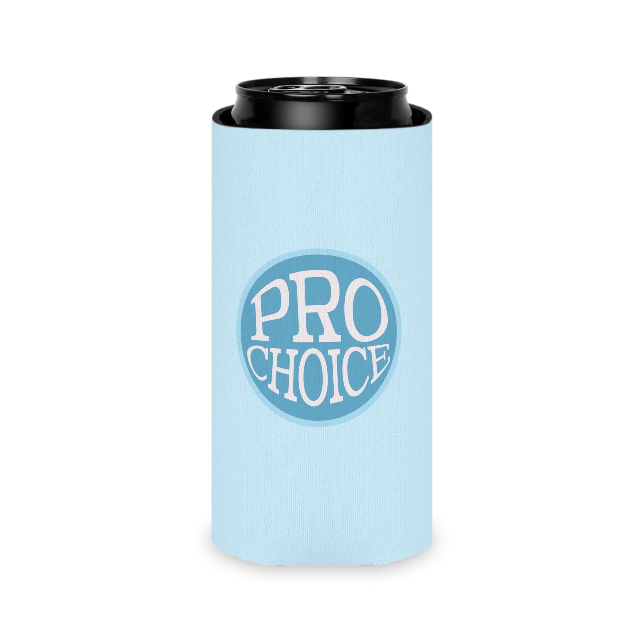Pro Choice Can Cooler – Light Blue Drink Koozie