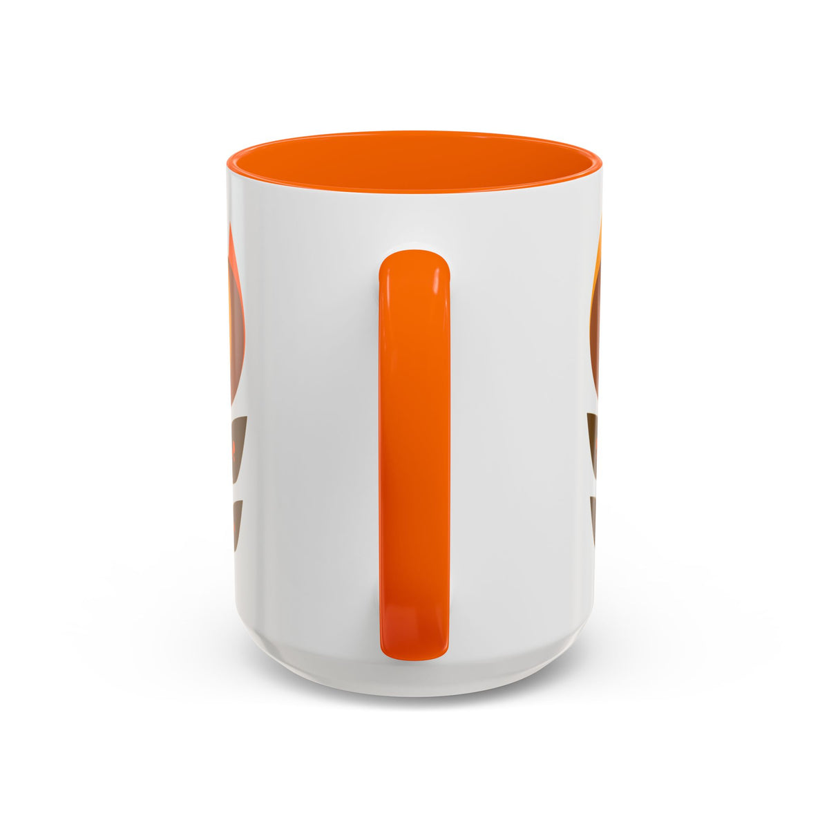Retro Mid-Century Modern Floral Accent Coffee Mug