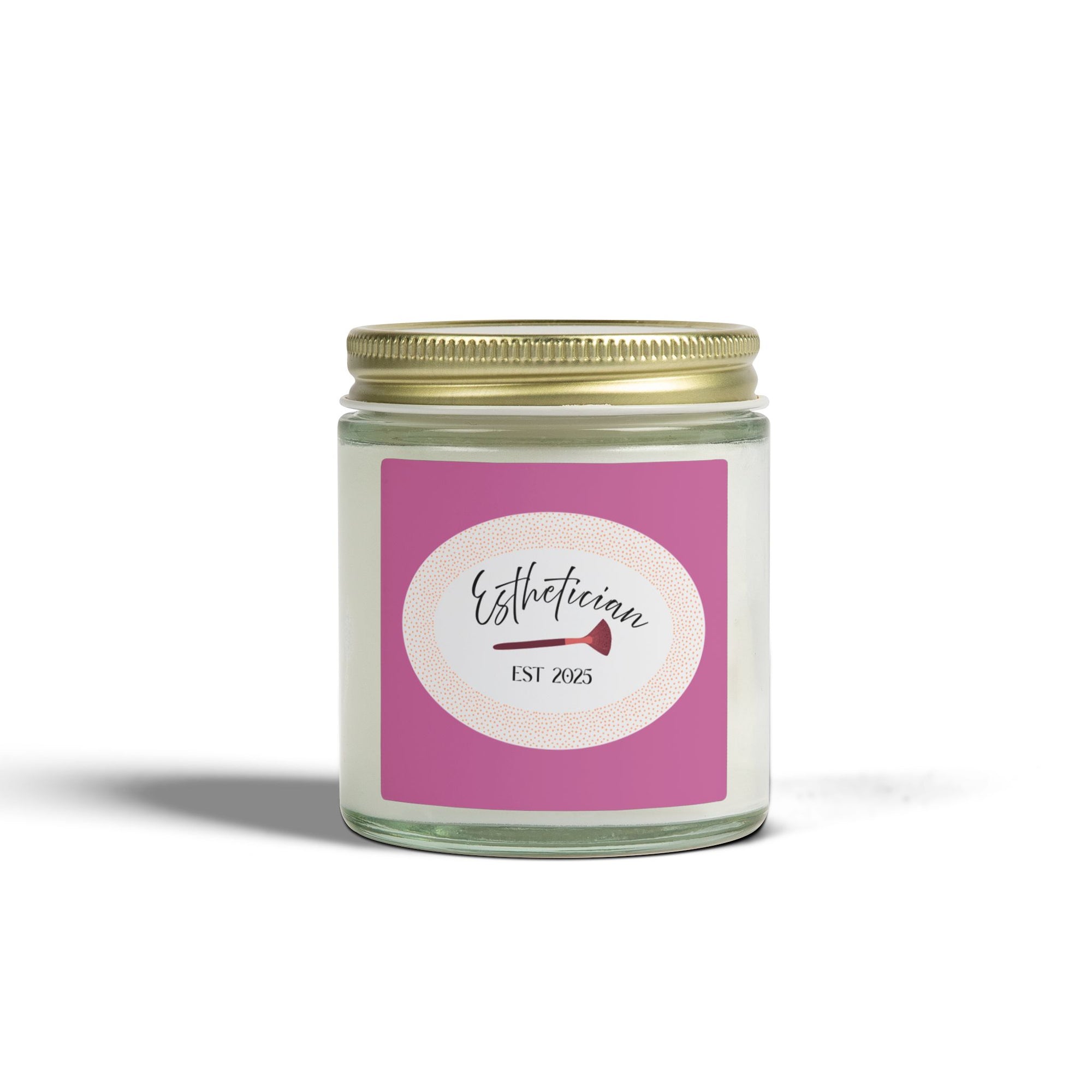 Esthetician Scented Candles, Coconut Apricot Wax (4oz, 9oz)