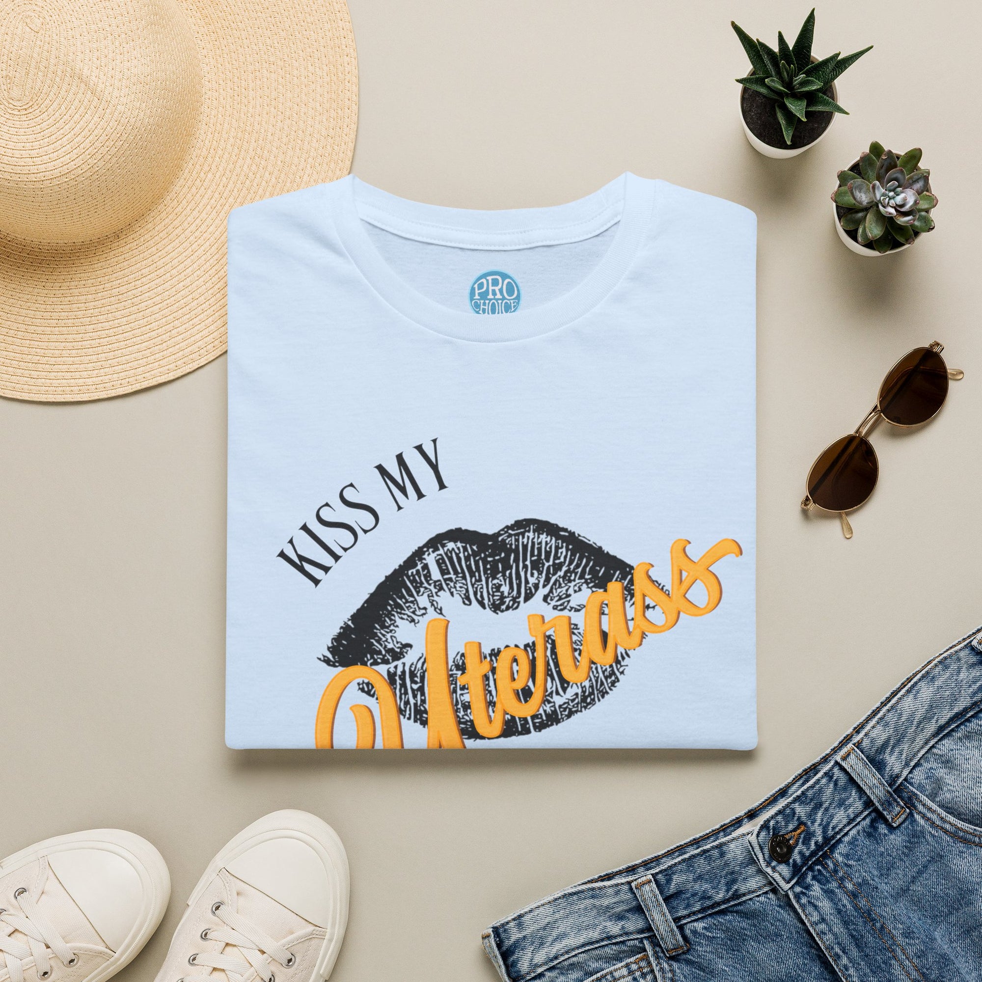 Kiss My V*terniss T-Shirt — Funny Veteran Pride Graphic Tee