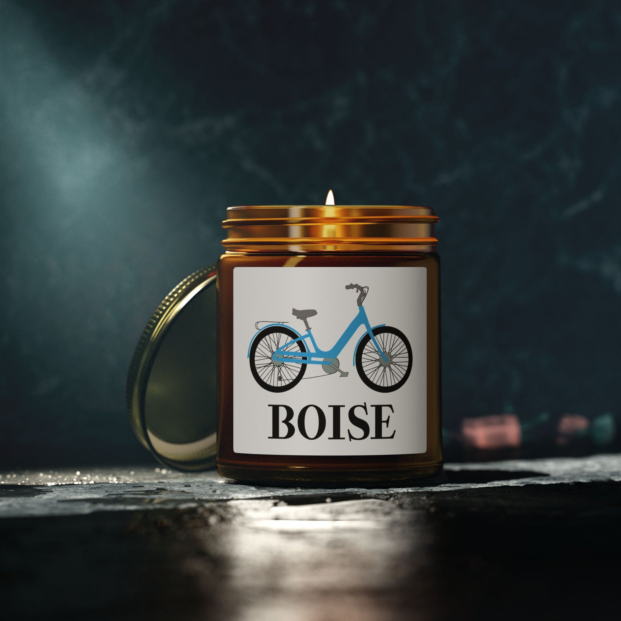 Boise Bicycle Candles | Coconut Apricot Wax