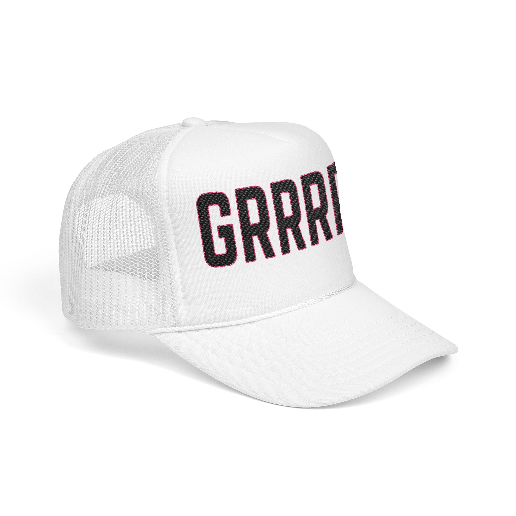 Grrrrrl Embroidery Foam Trucker Hat