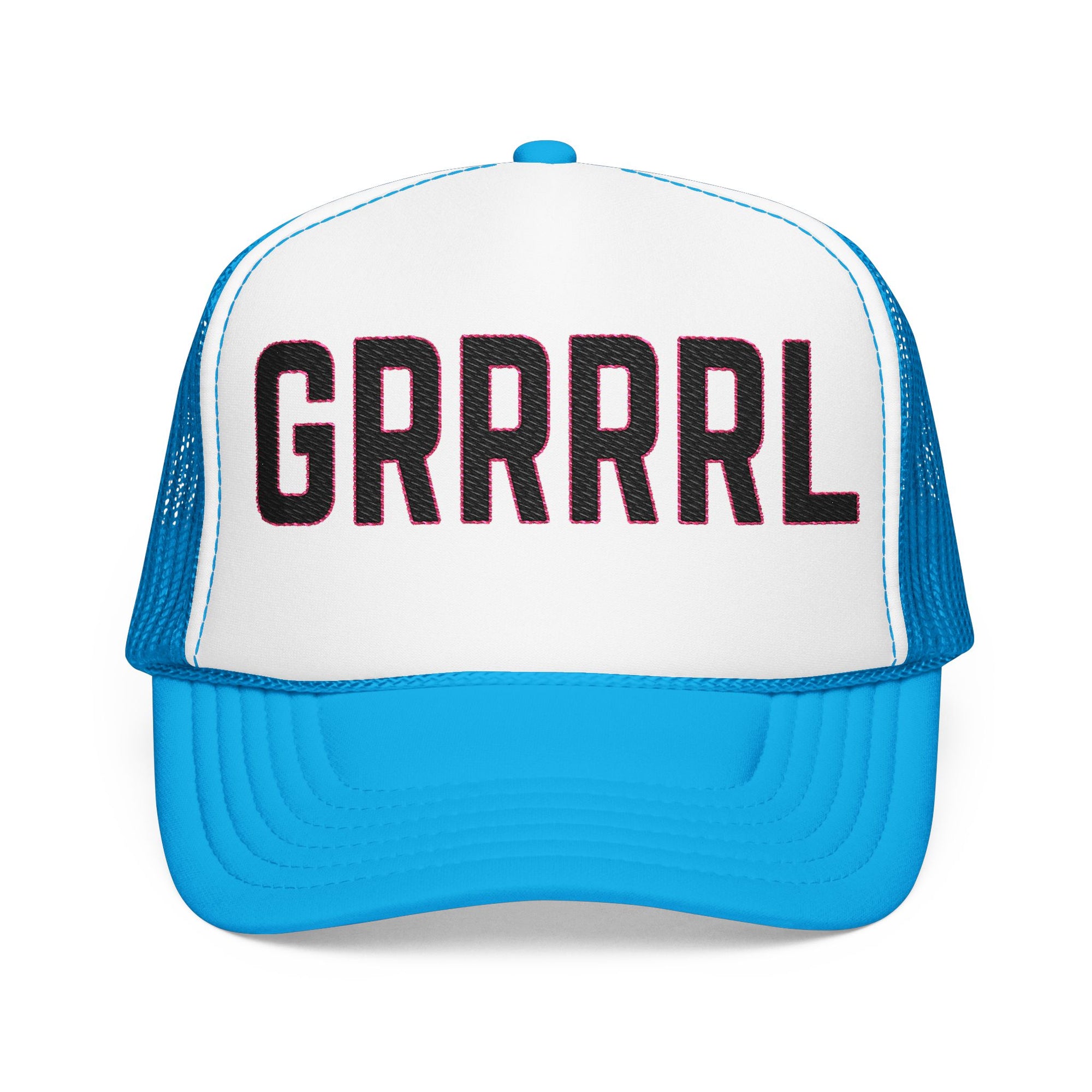 Grrrrrl Embroidery Foam Trucker Hat