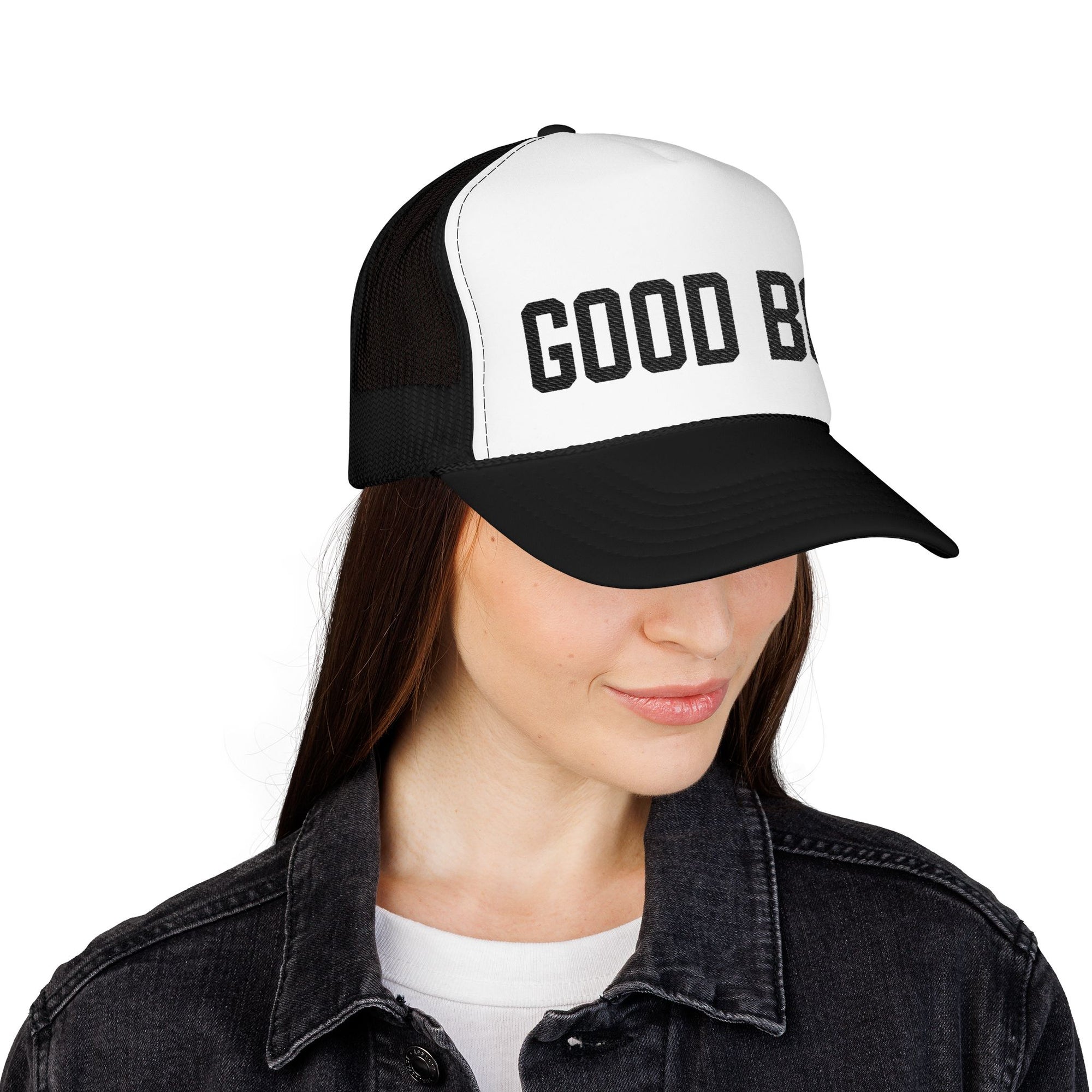 Good Boi Embroidered Trucker Hat — Boise Lover Hat