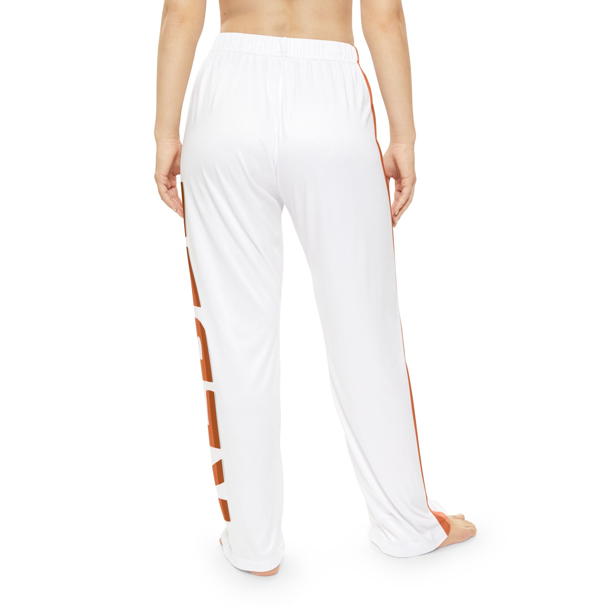 Rebel Graphic Pajama Pants — Bold Side-Print Women's Lounge Trousers