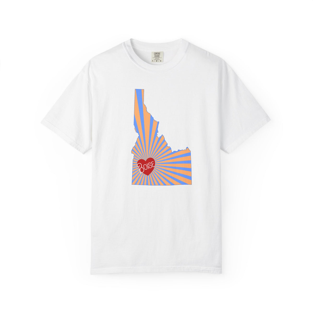 Idaho Circus Boise Heart T-Shirt — Bronco Circus Tee