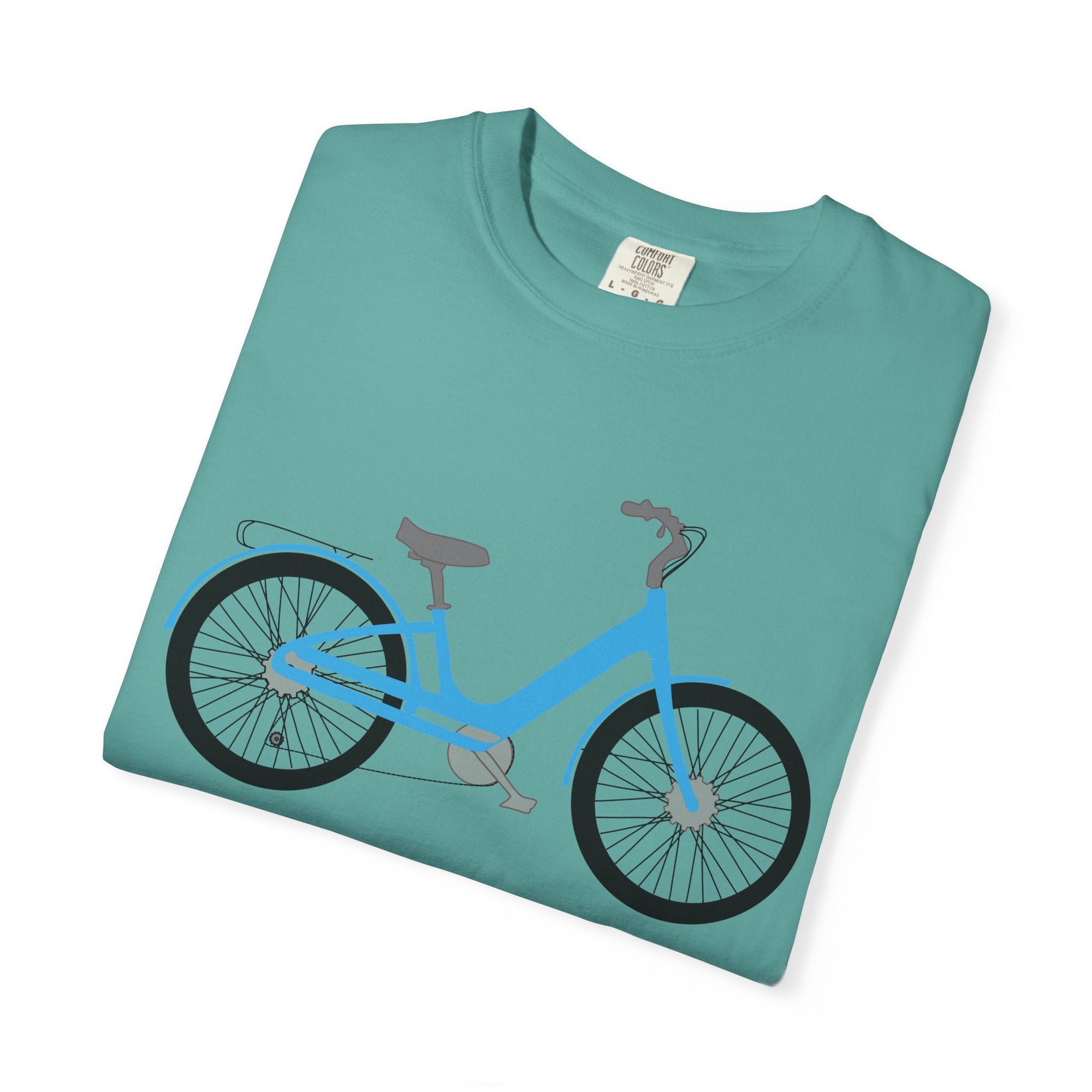Boise Bicycle T-Shirt, Casual Bike Apparel, Gift for Cycling Enthusiasts, Comfortable Summer Tee, Unisex Graphic T-Shirt