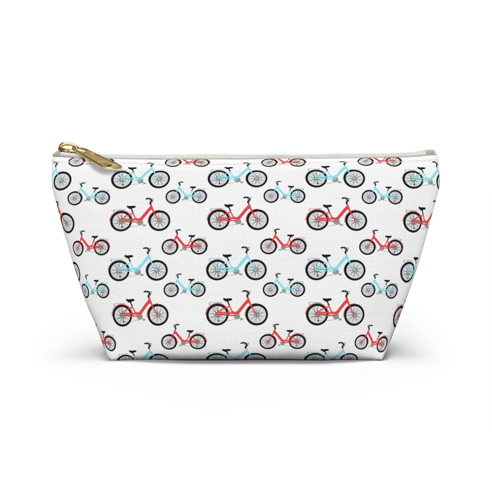Bicycle-Themed Accessory Pouch