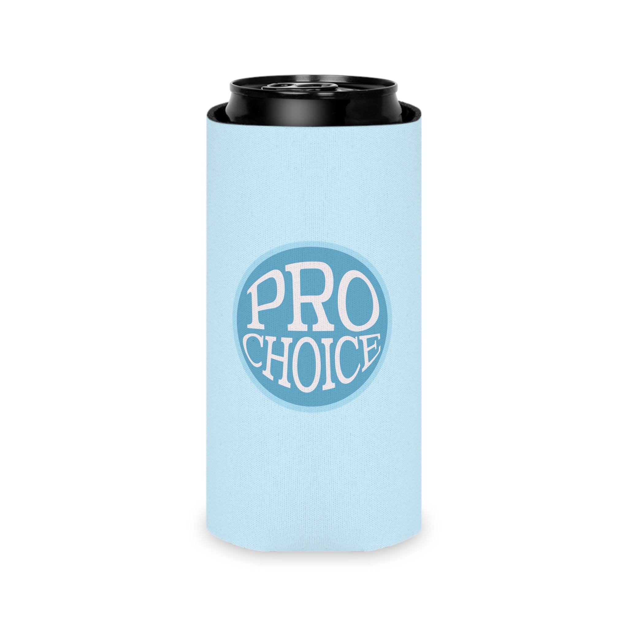 Pro Choice Can Cooler – Light Blue Drink Koozie