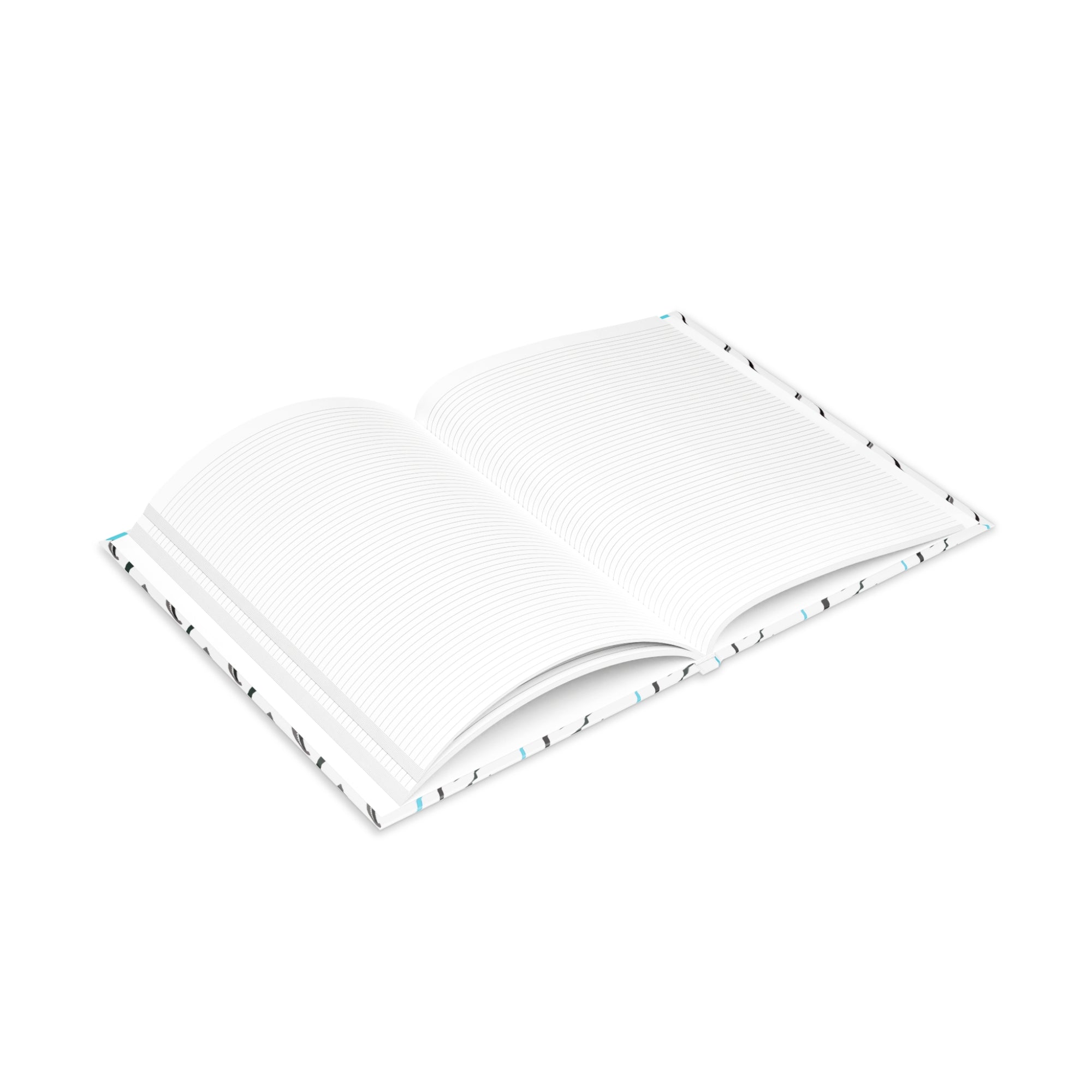 Stylist's Tools Hardcover Notebook | Scissors Brush Comb Pattern Journal
