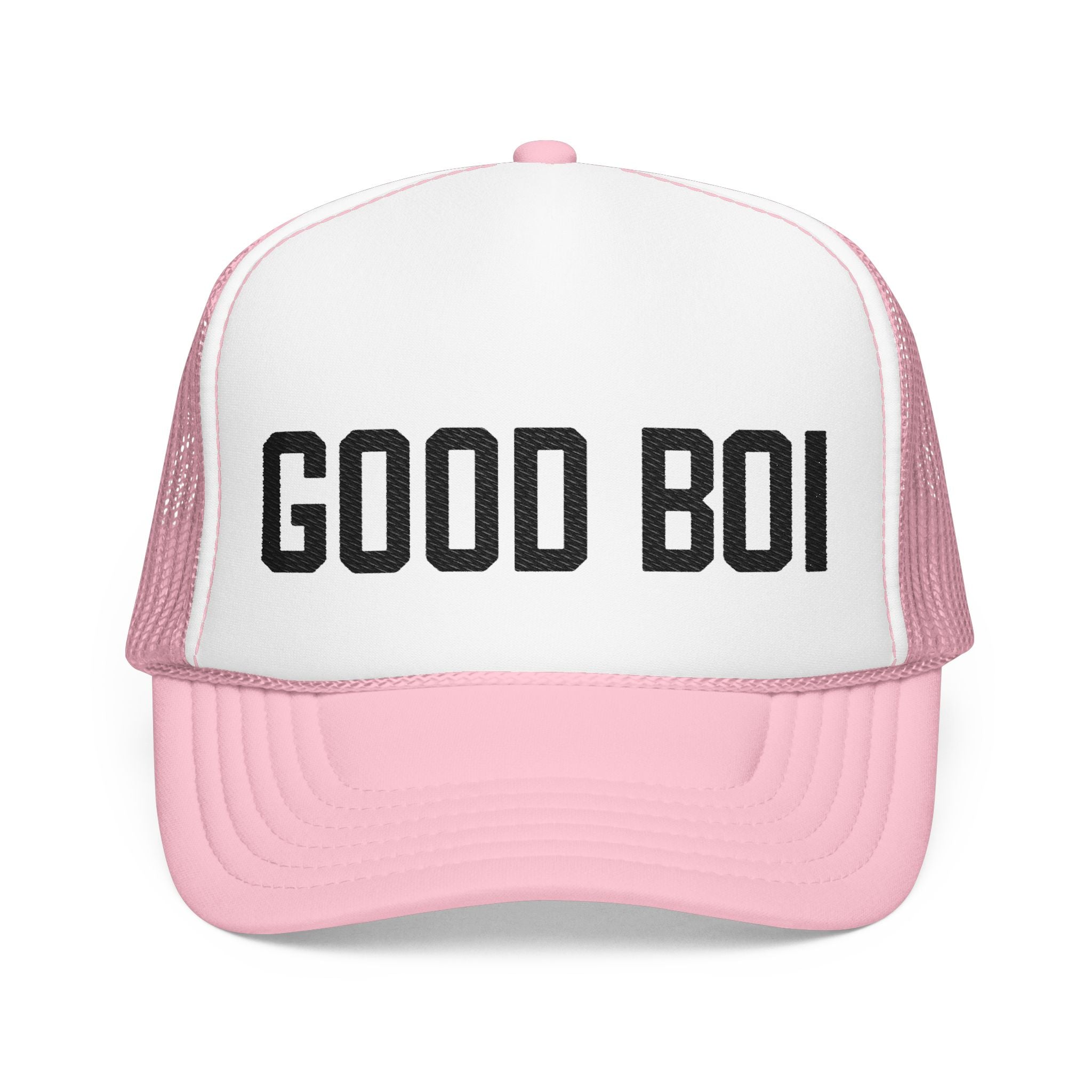 Good Boi Embroidered Trucker Hat — Boise Lover Hat