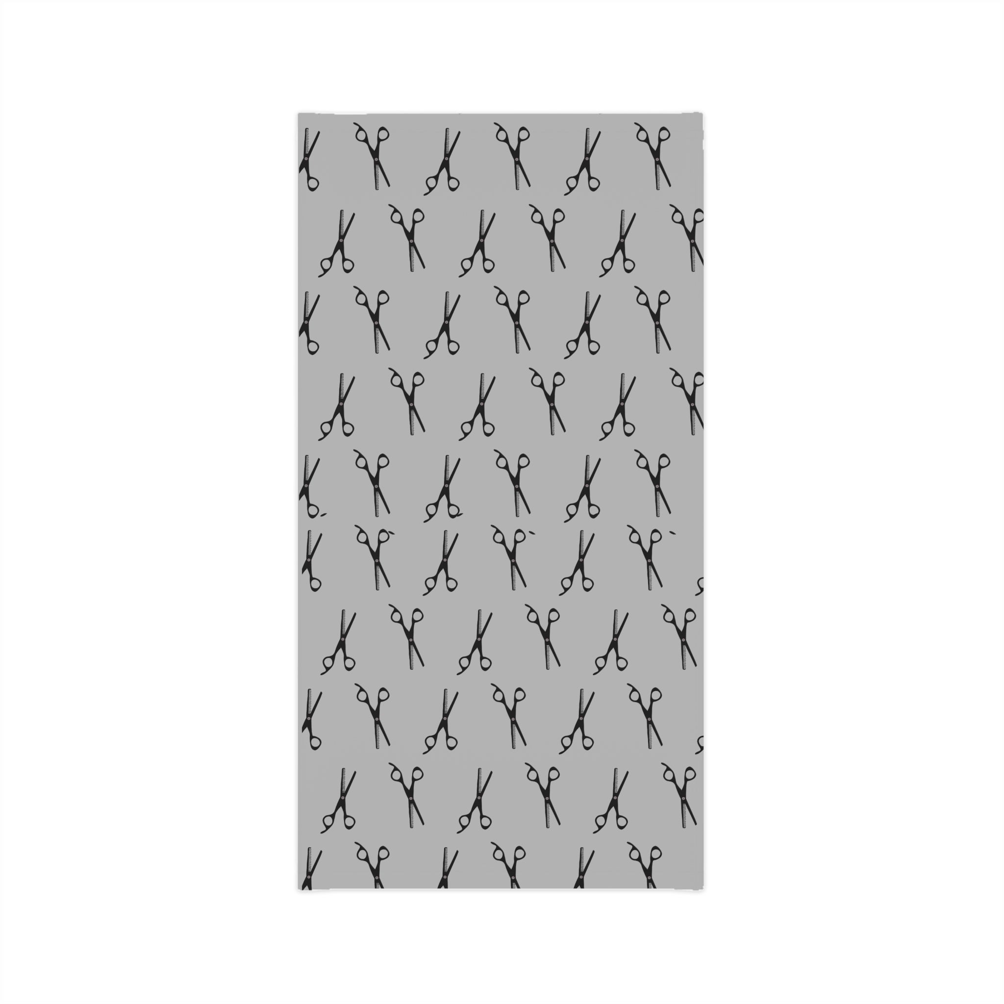 Scissors Pattern Neck Gaiter — Lightweight Hairdresser Face Mask