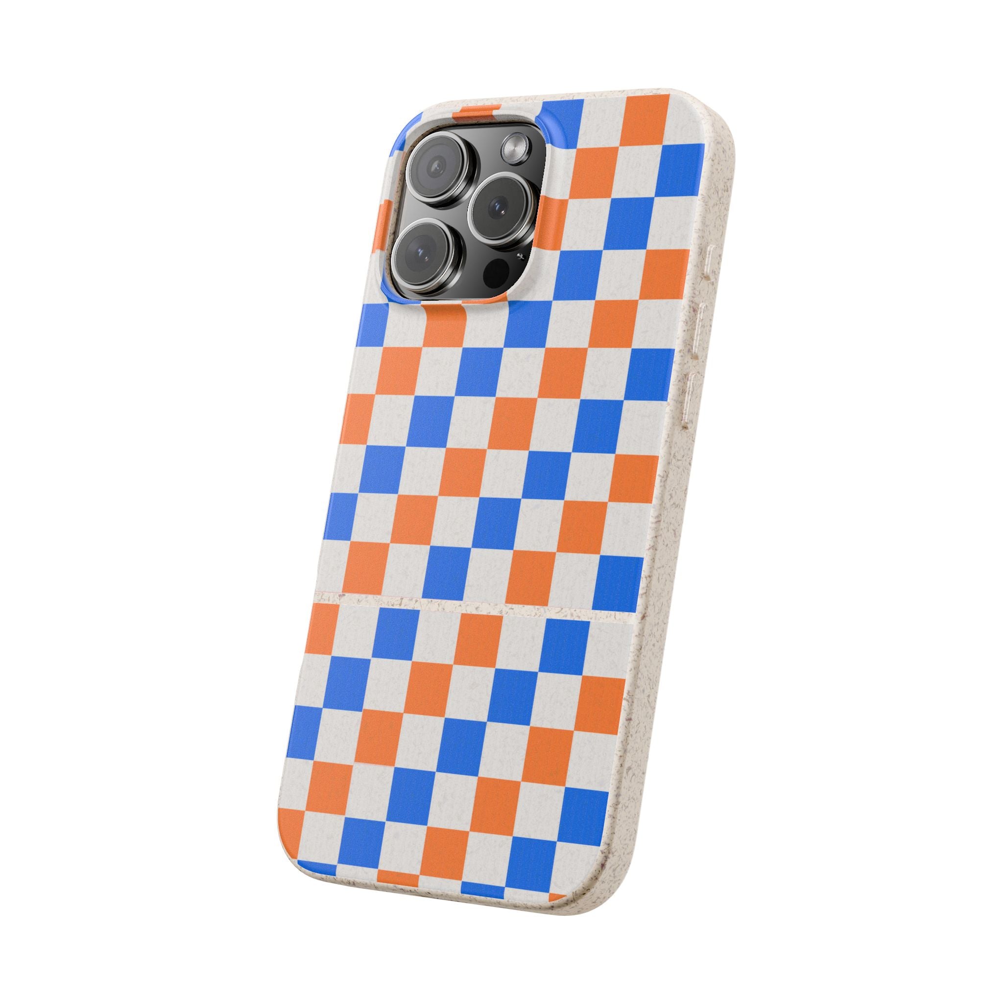 Bronco Checkerboard Phone Case, Biodegradable
