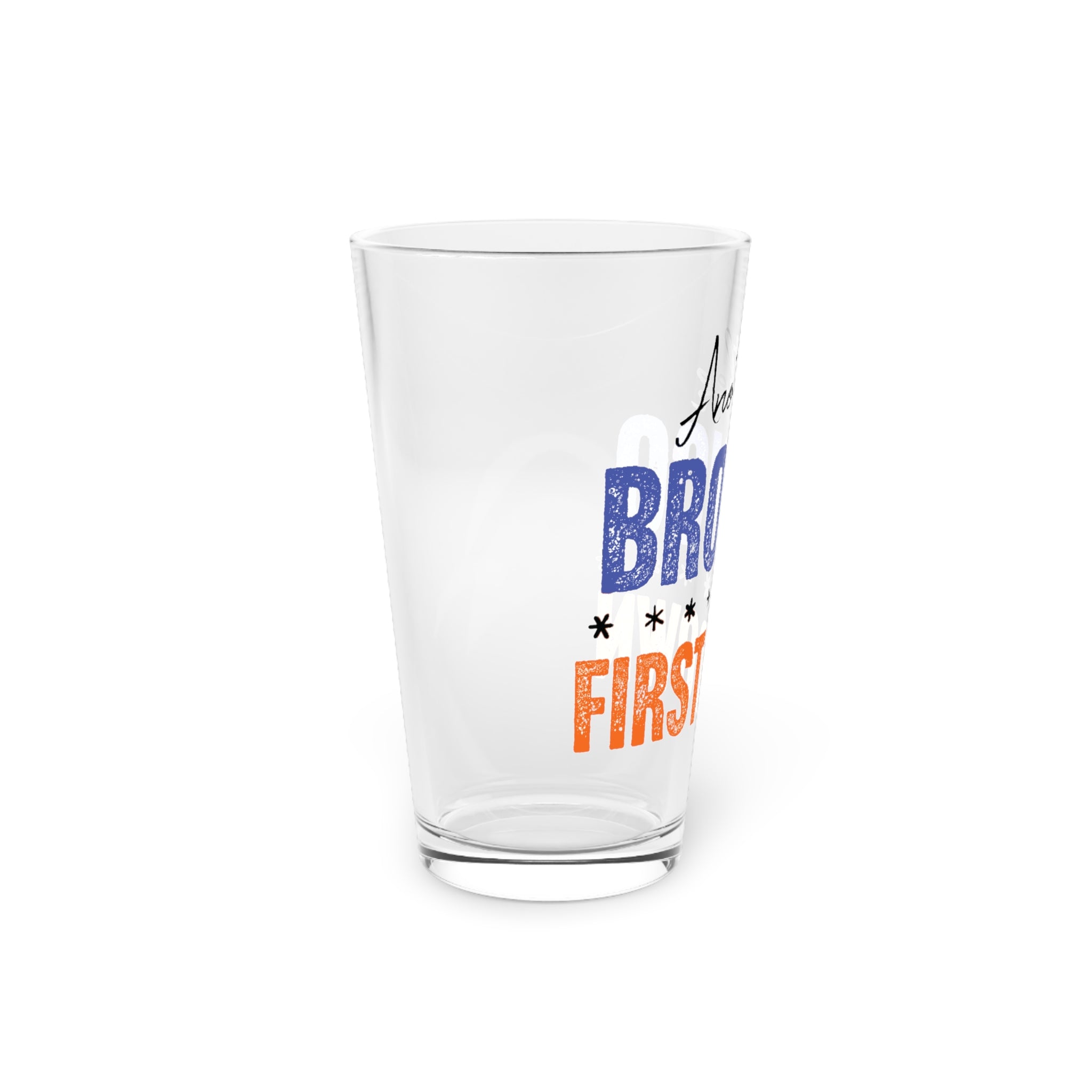 Broncos First Down Pint Glass, "Sports Fans"