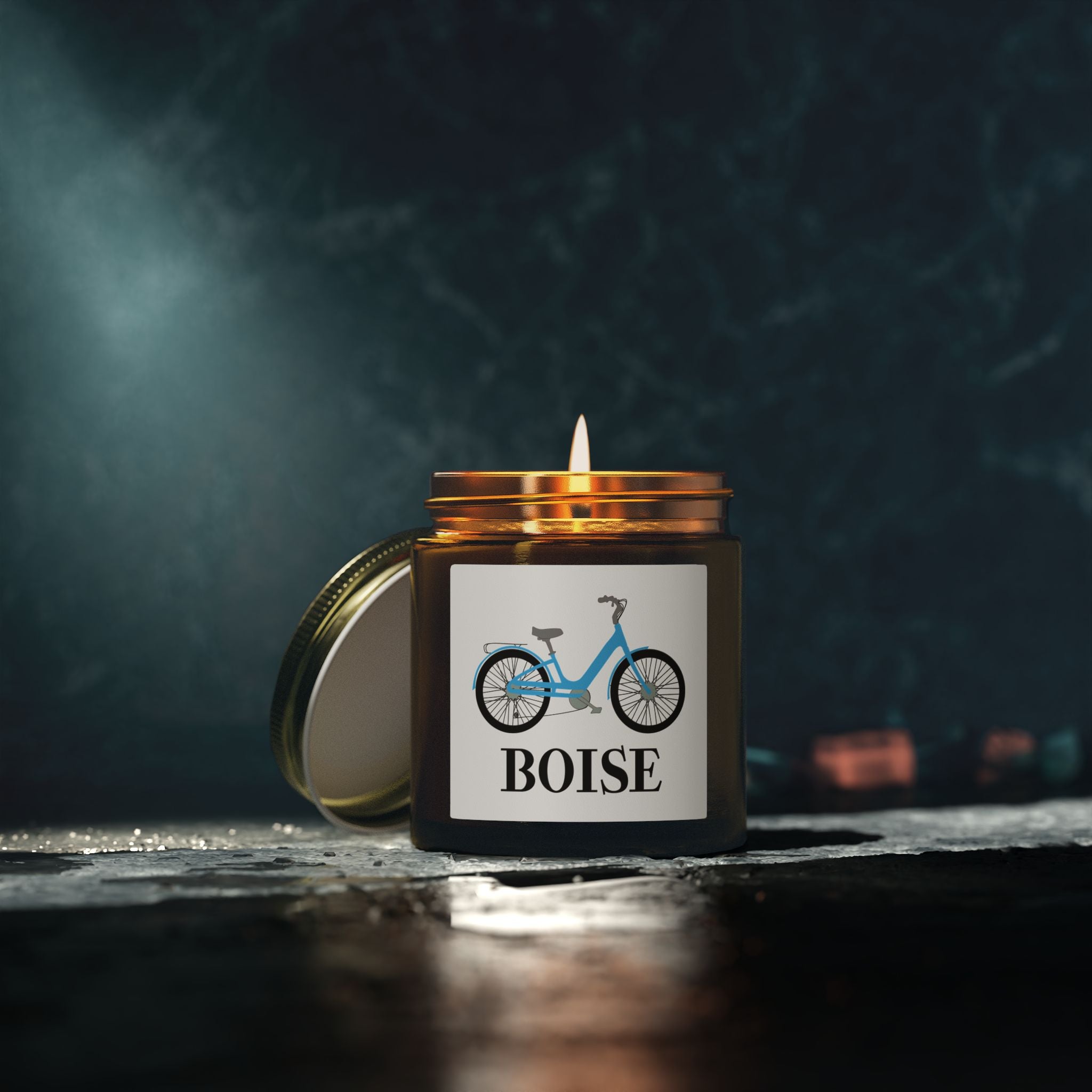 Boise Bicycle Candles | Coconut Apricot Wax