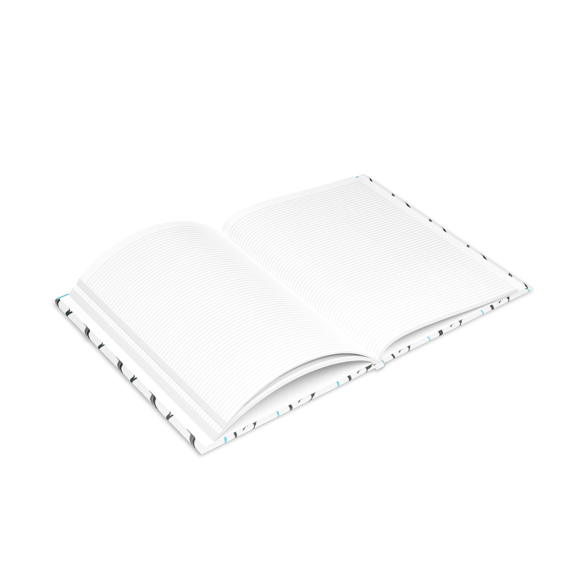 Stylist's Tools Hardcover Notebook | Scissors Brush Comb Pattern Journal
