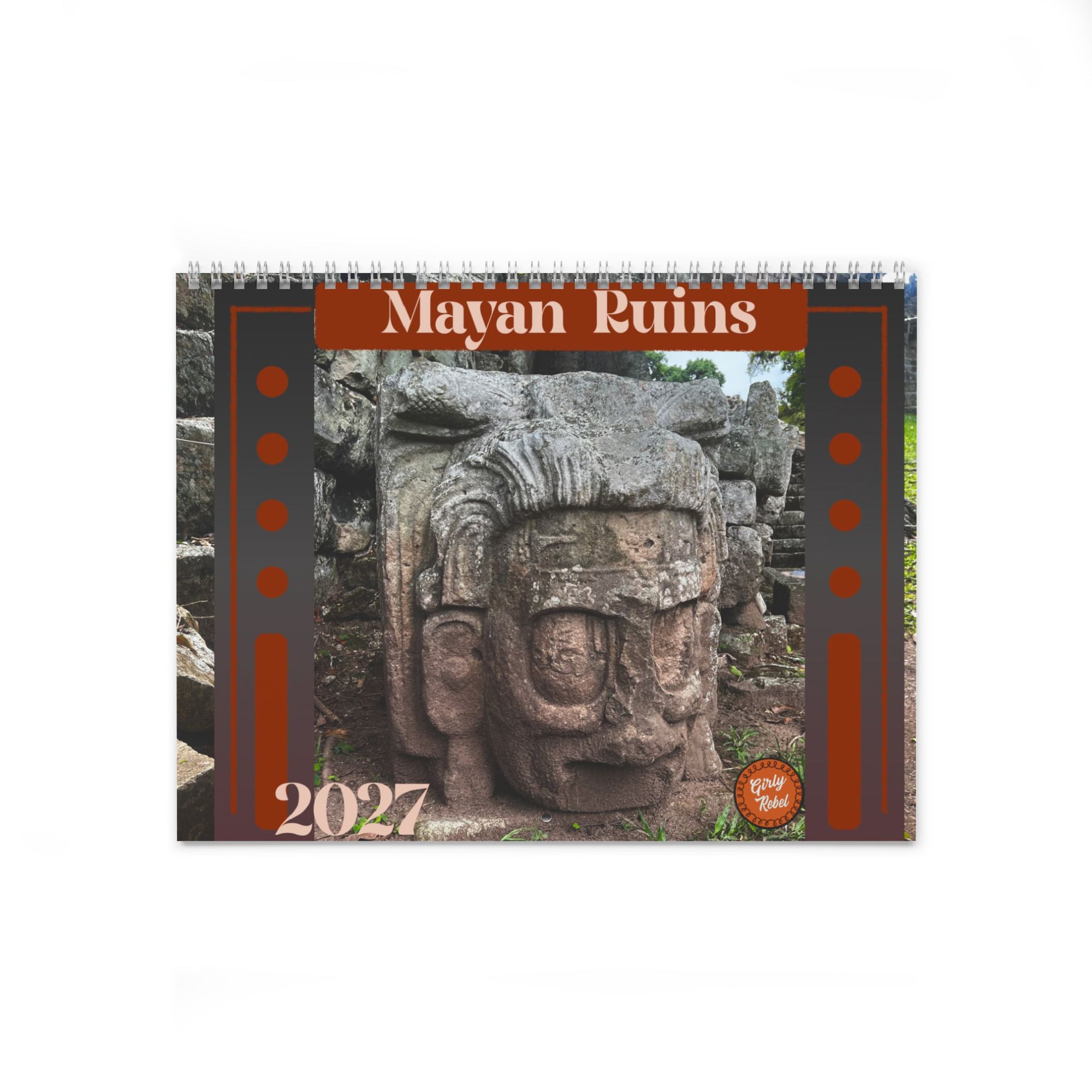 Mayan Ruins 2027 Wall Calendar