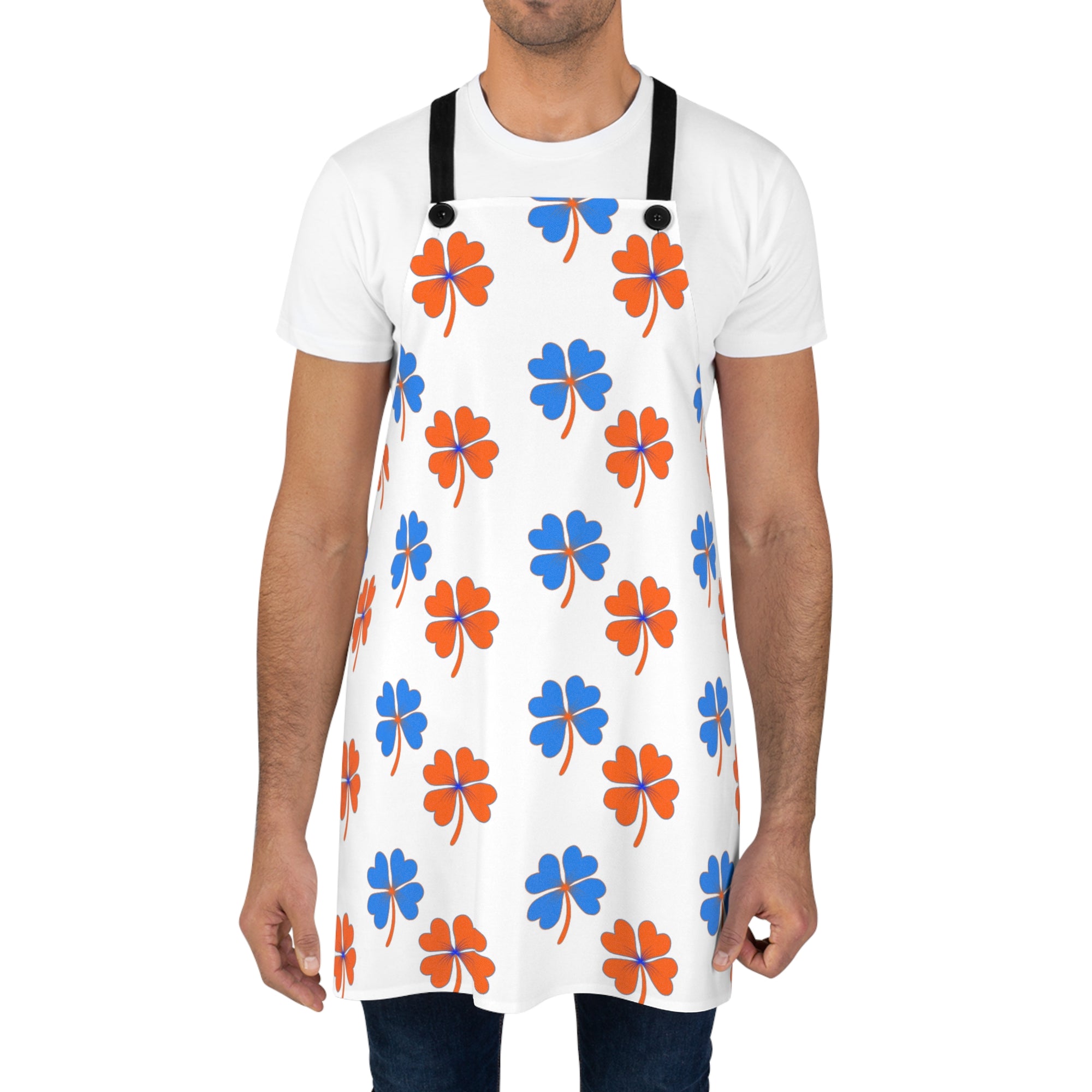 Bronco Blue & Orange Lucky Apron