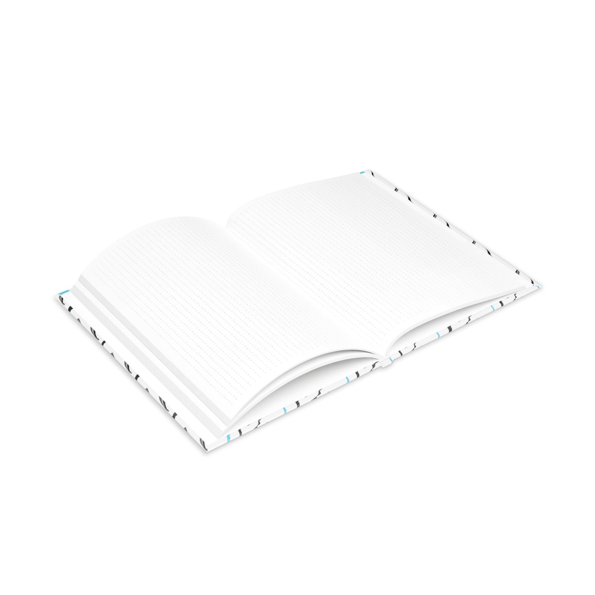 Stylist's Tools Hardcover Notebook | Scissors Brush Comb Pattern Journal