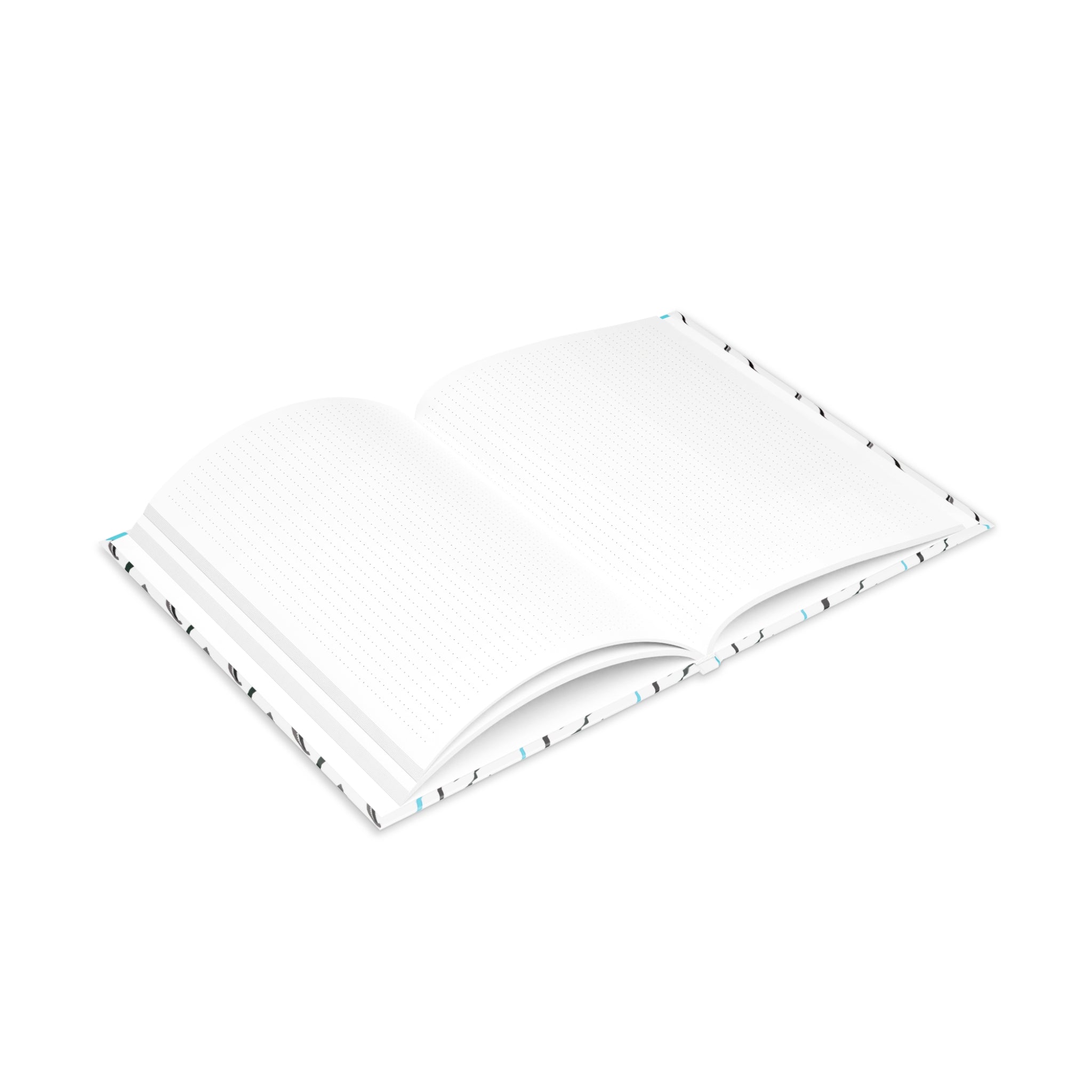 Stylist's Tools Hardcover Notebook | Scissors Brush Comb Pattern Journal