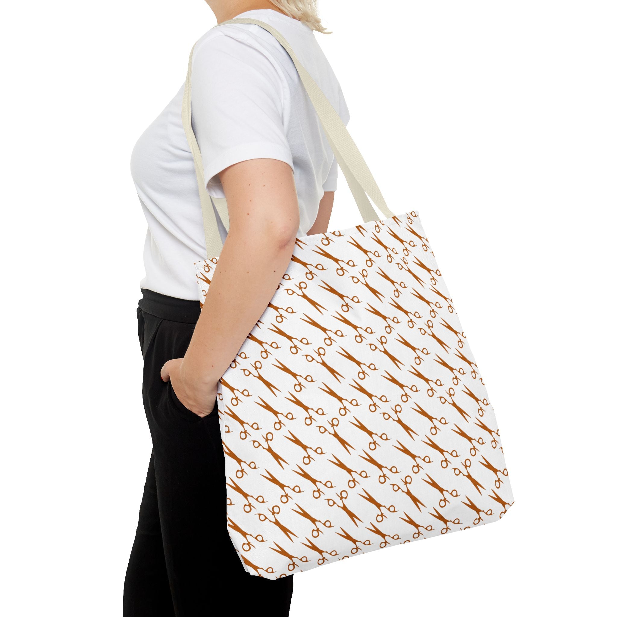 Sharp Shears Pattern Tote Bag