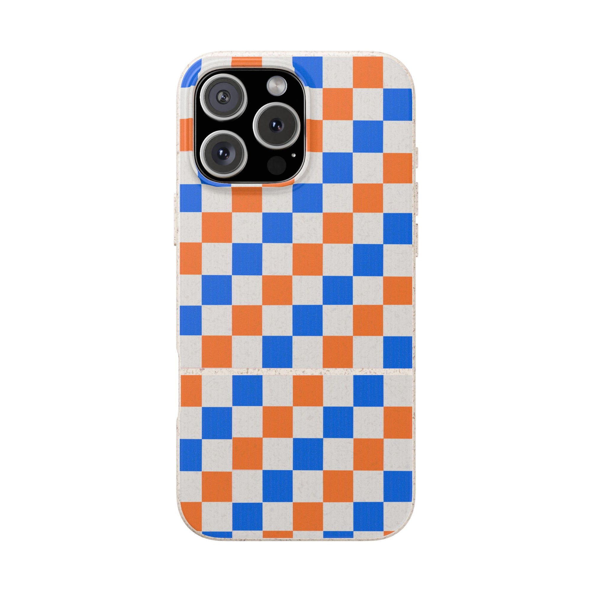 Bronco Checkerboard Phone Case, Biodegradable