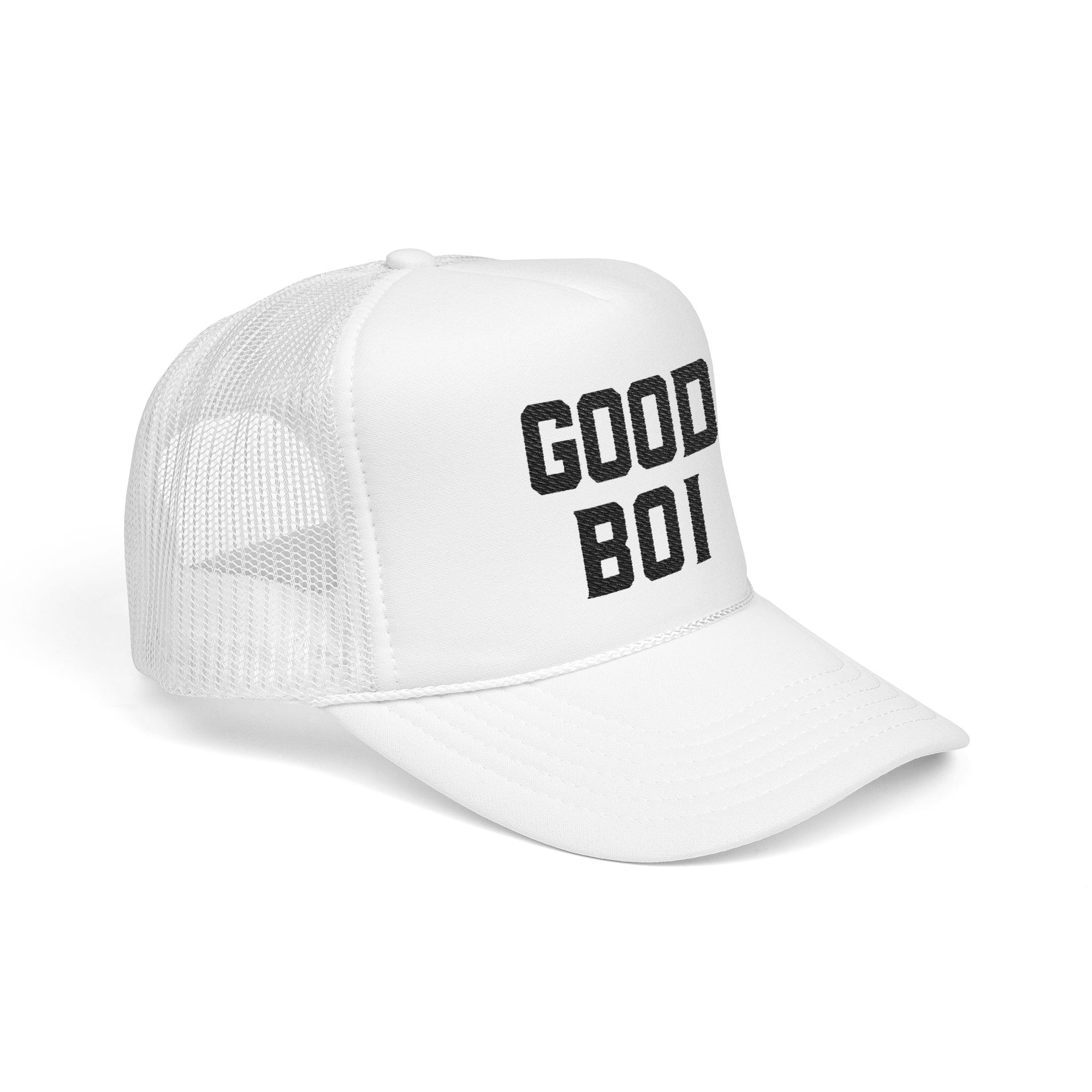Good Boi Embroidered Trucker Hat, Boise Lover Hat