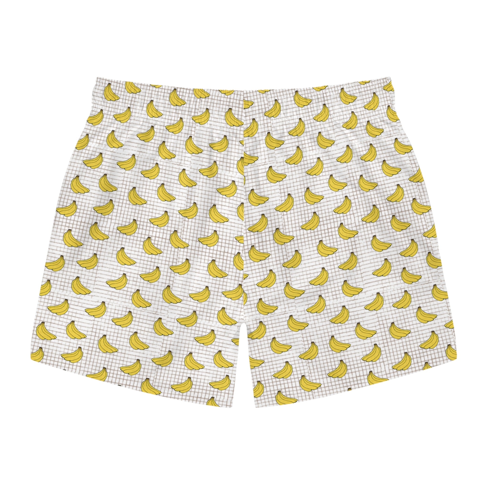 Banana Print Swim Trunks
