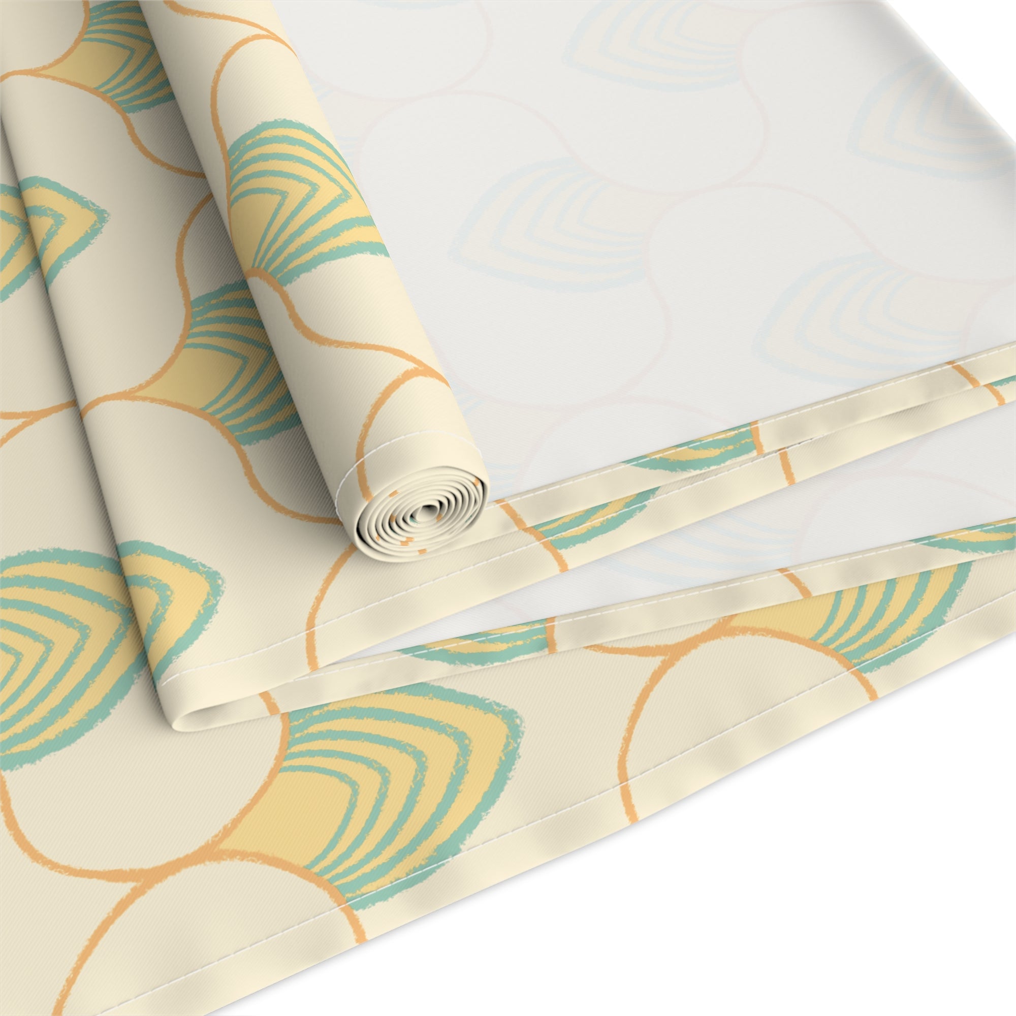 Geometric Table Runner (Cotton, Poly)