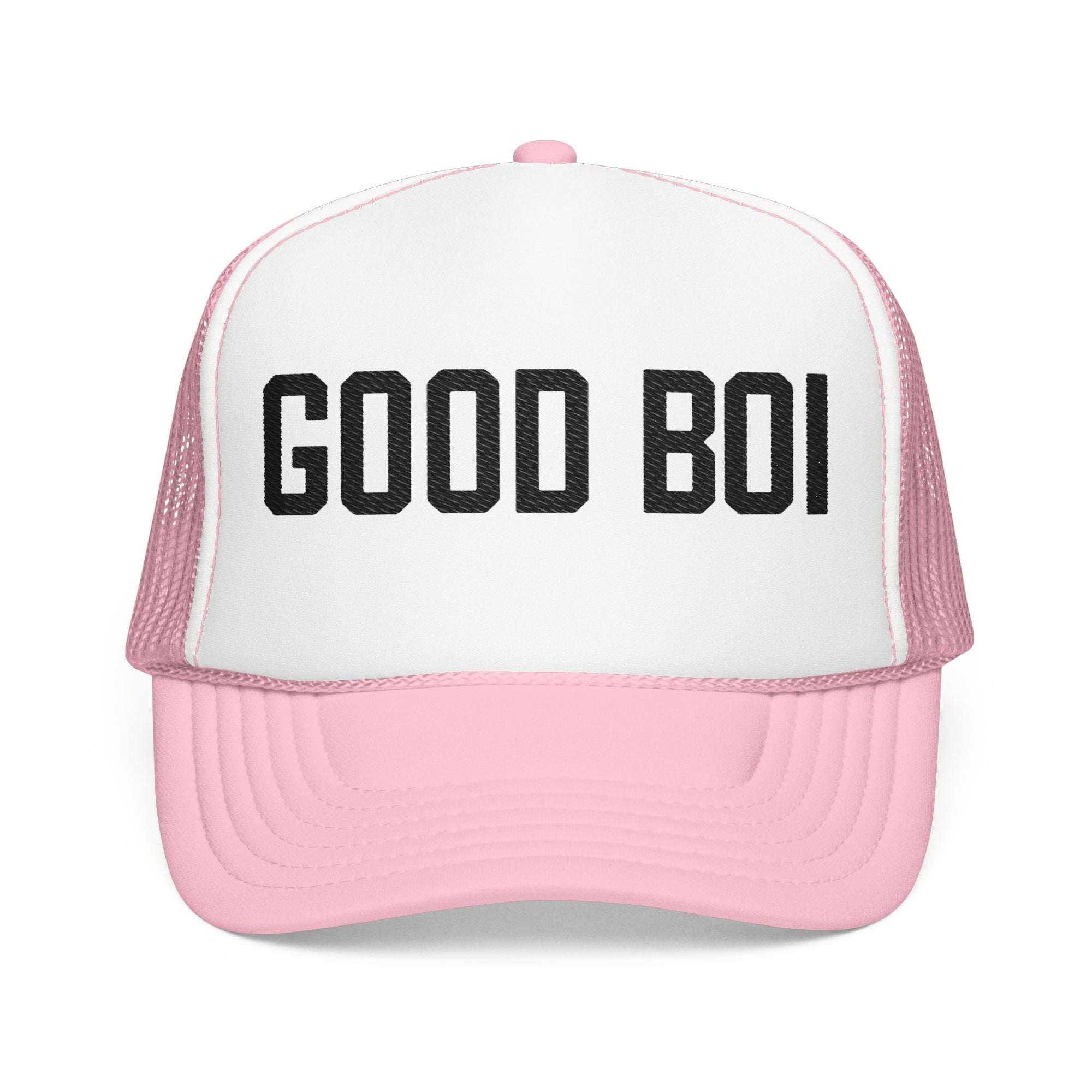 Good Boi Embroidered Trucker Hat — Boise Lover Hat