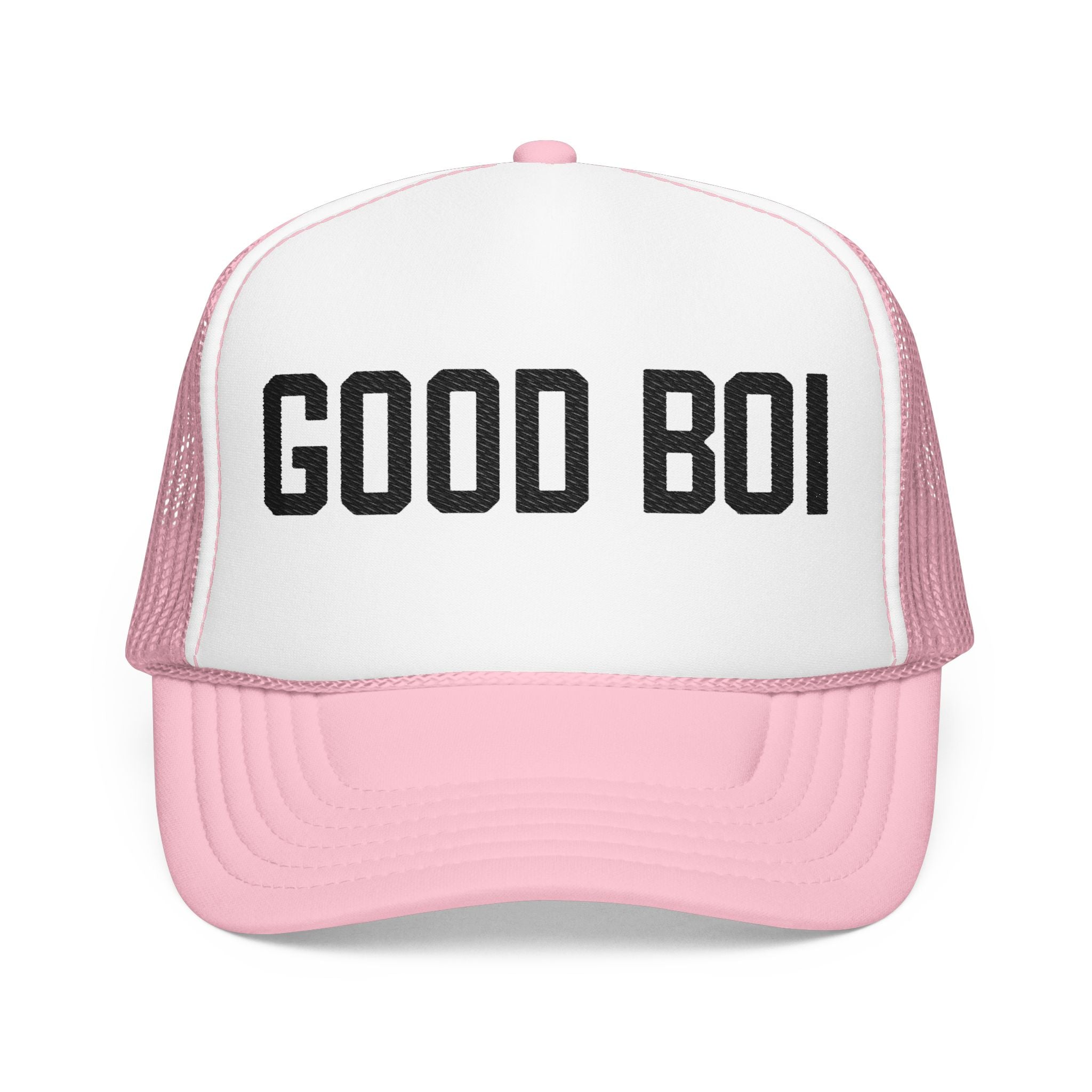 Good Boi Embroidered Trucker Hat — Boise Lover Hat