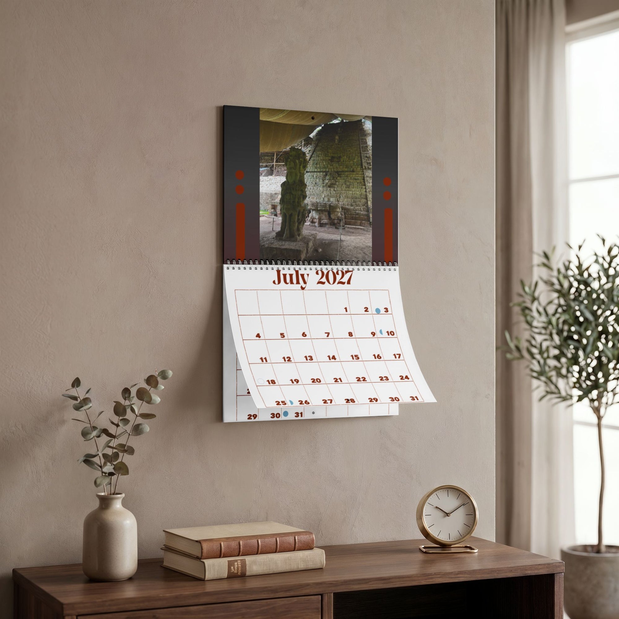 Mayan Ruins 2027 Wall Calendar