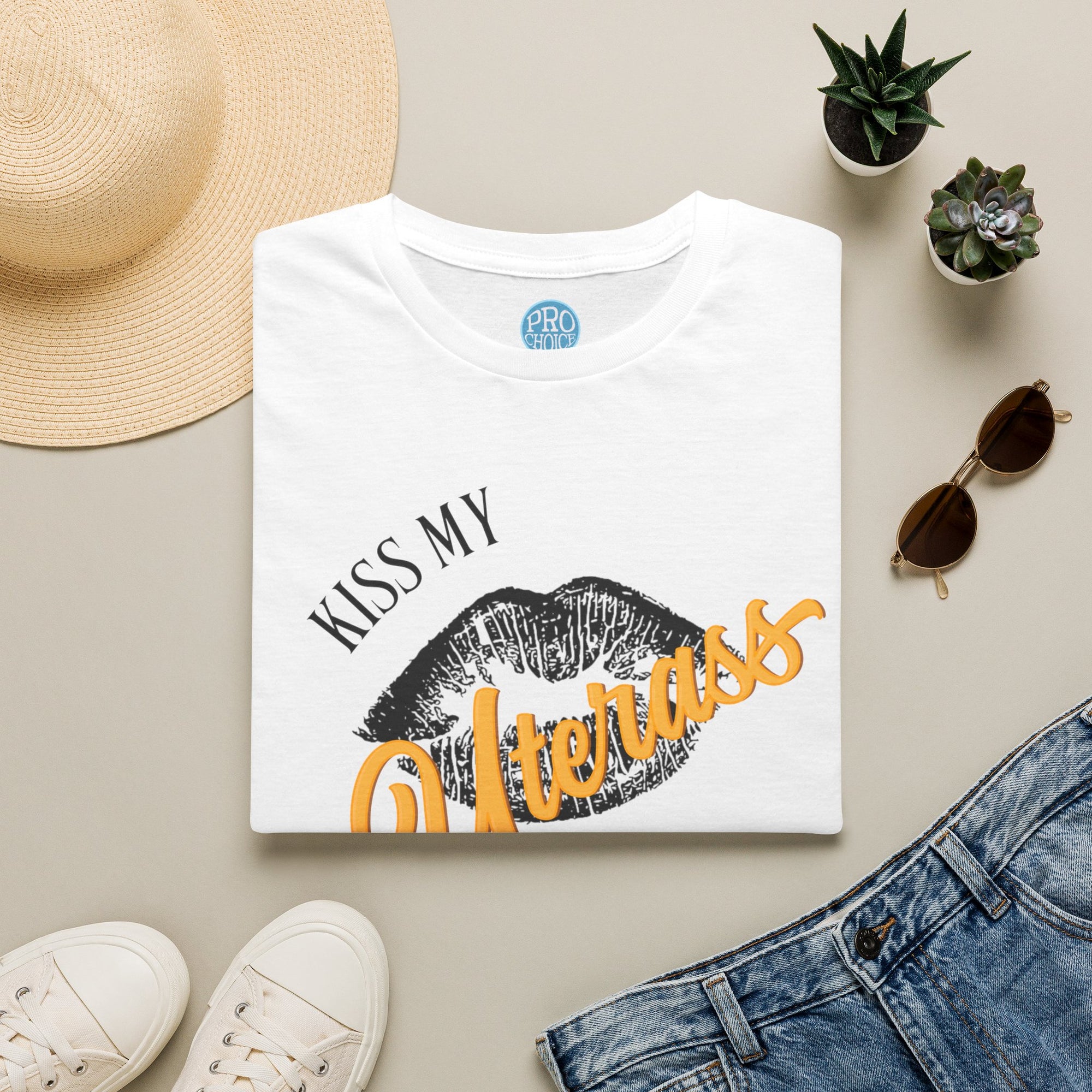 Kiss My V*terniss T-Shirt — Funny Veteran Pride Graphic Tee