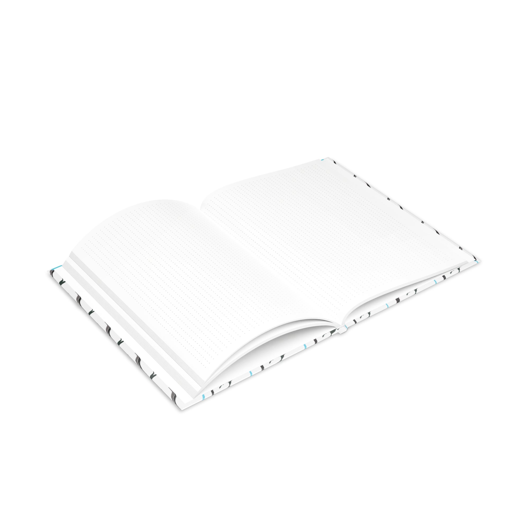 Stylist's Tools Hardcover Notebook | Scissors Brush Comb Pattern Journal