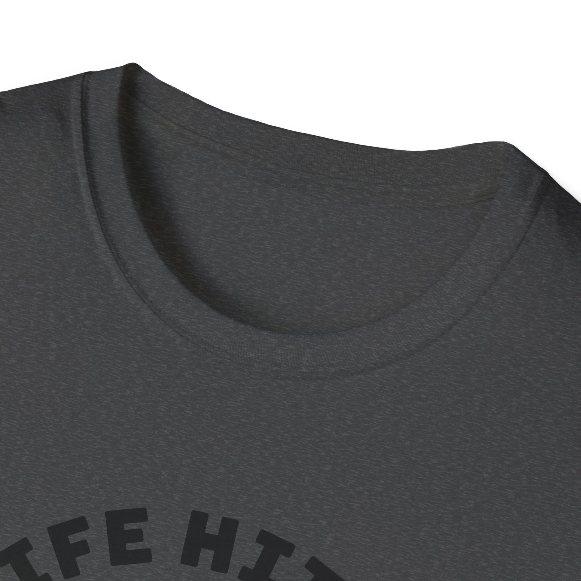 Knife Hit 90s spiral graphic T-Shirt | Freezer Buddy back print