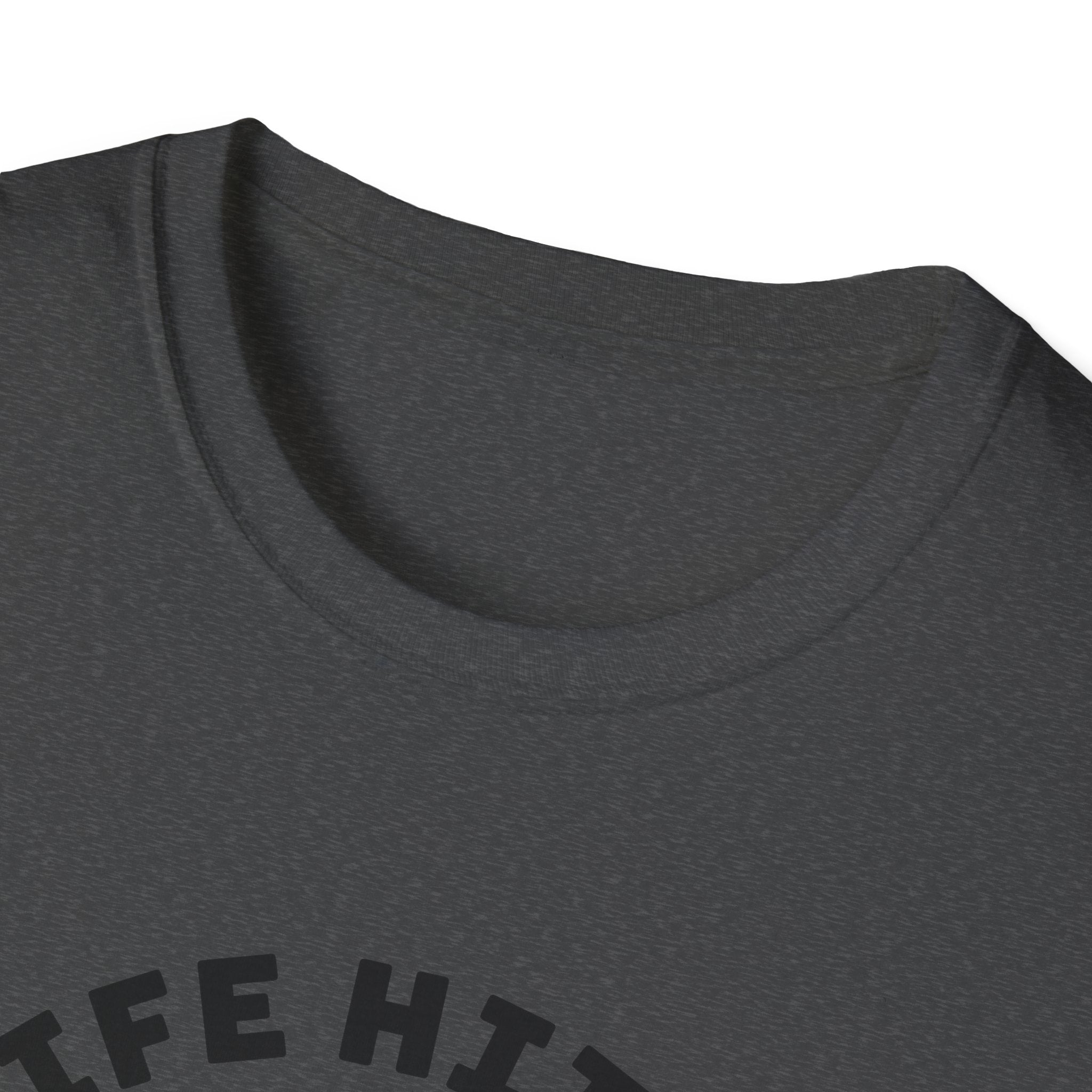 Knife Hit 90s spiral graphic T-Shirt | Freezer Buddy back print
