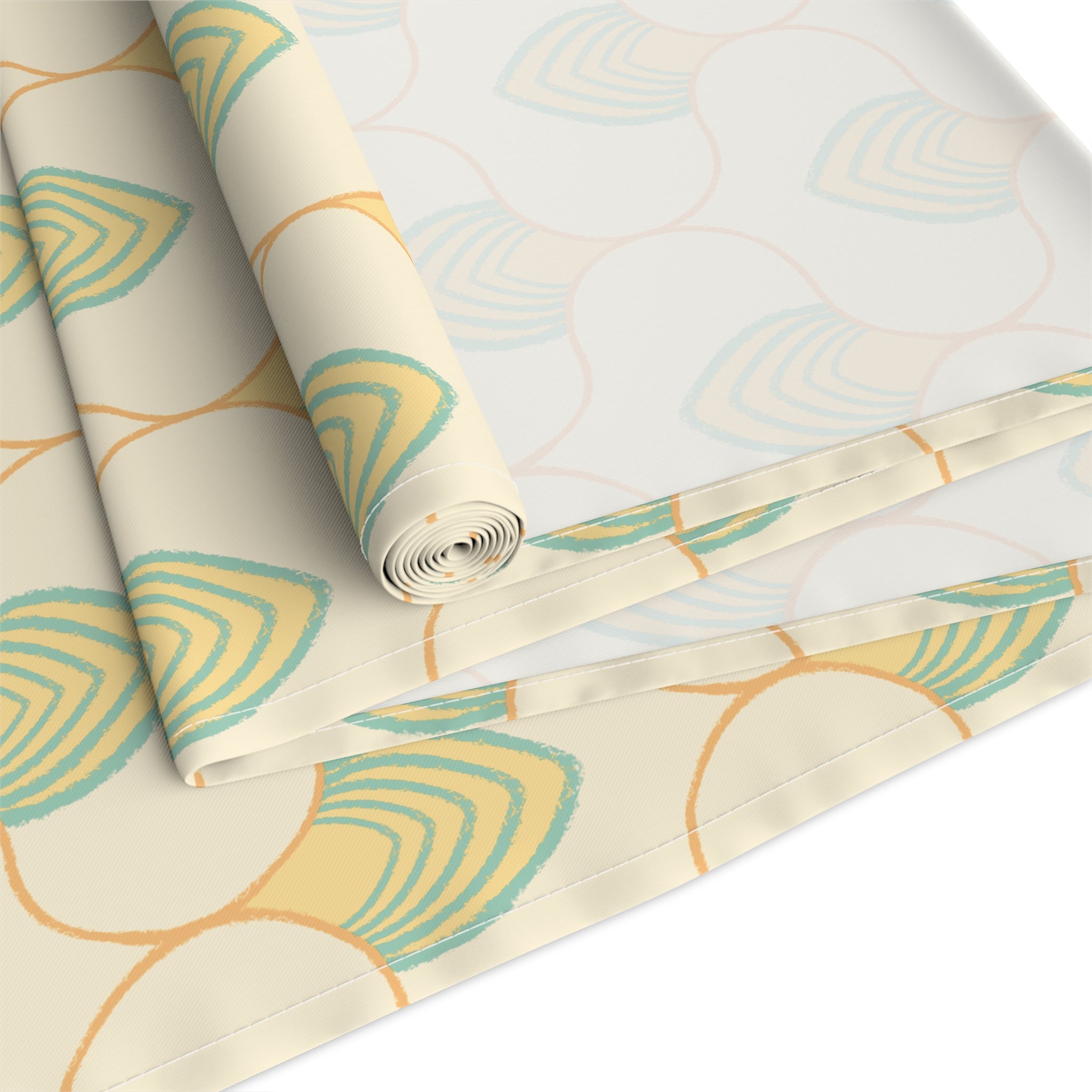 Geometric Table Runner (Cotton, Poly)