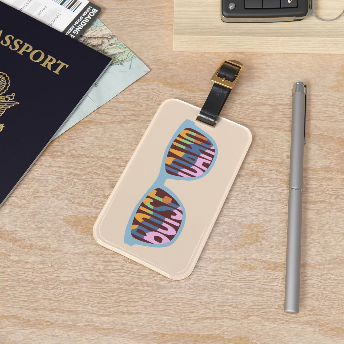 Boise Sunglasses Luggage Tag