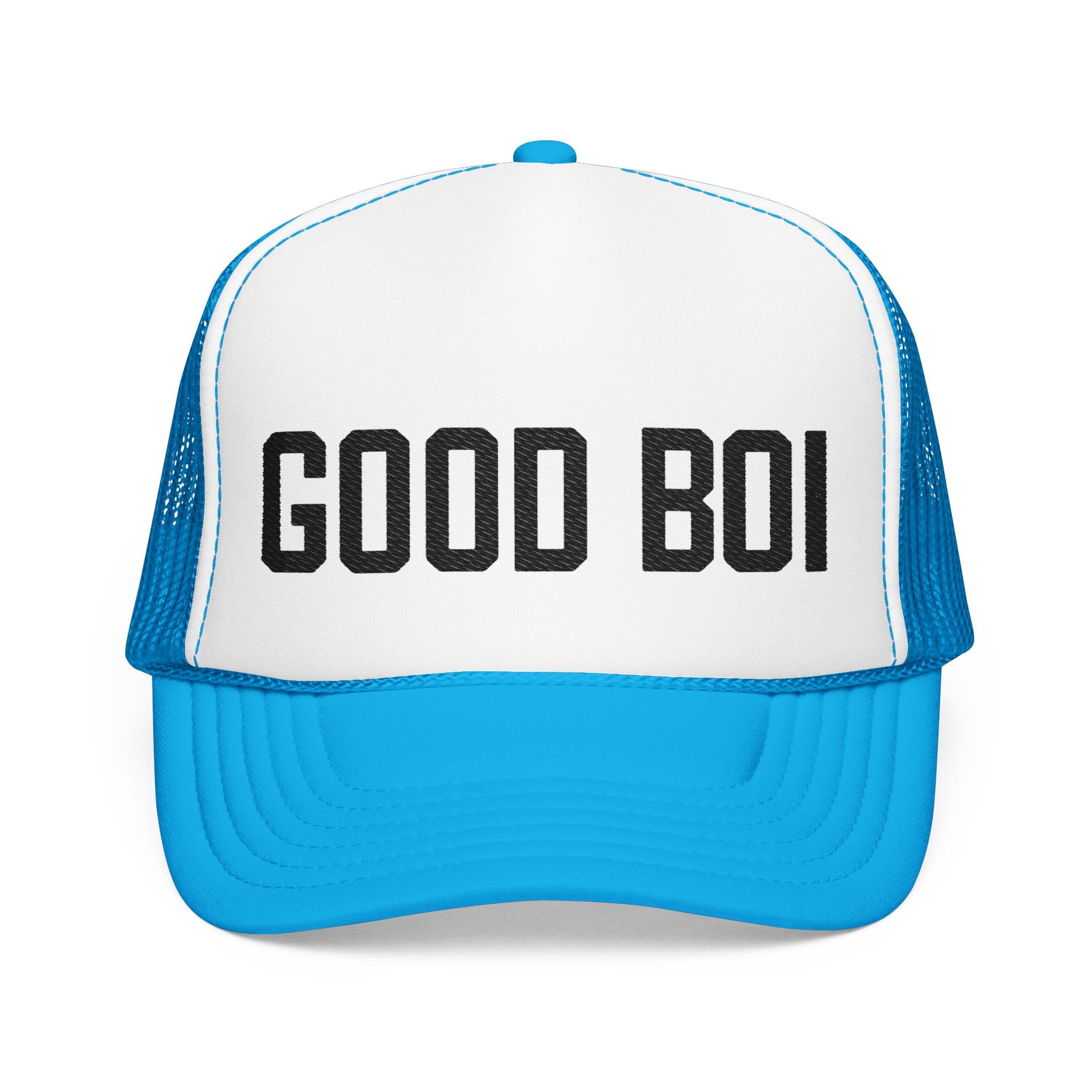 Good Boi Embroidered Trucker Hat — Boise Lover Hat