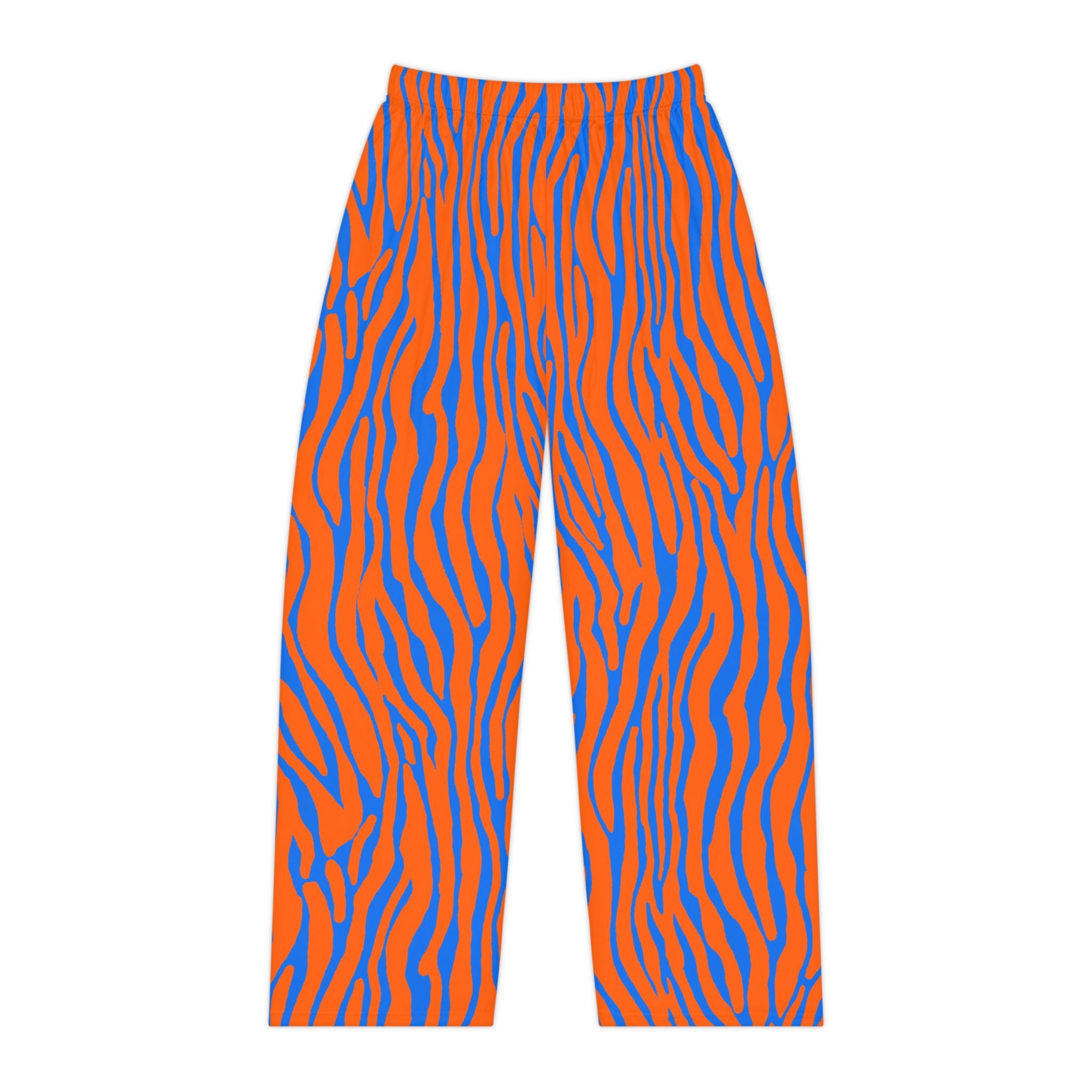 Bronco Zebra Pajama Pants— Boise State Zebras