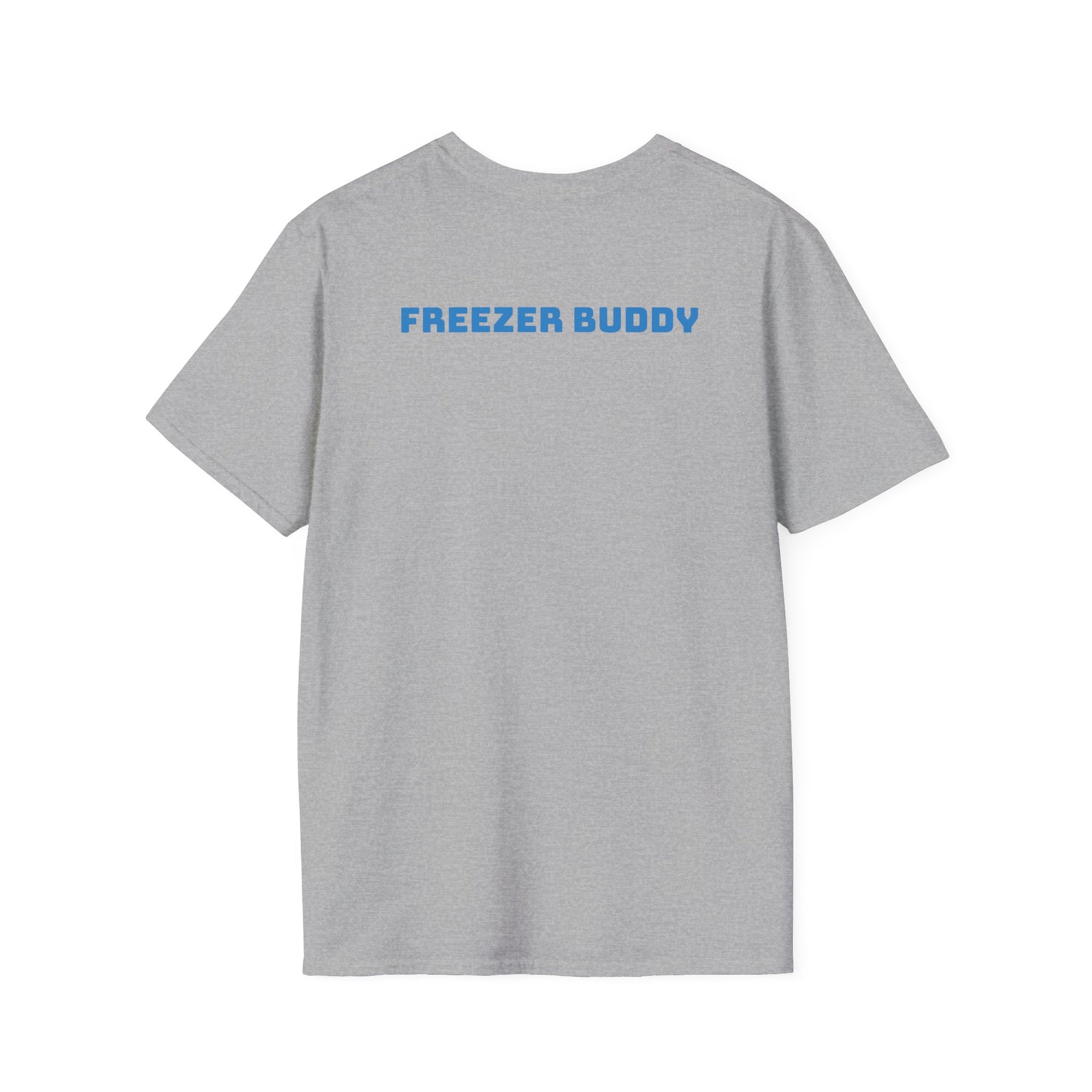 Knife Hit 90s spiral graphic T-Shirt | Freezer Buddy back print