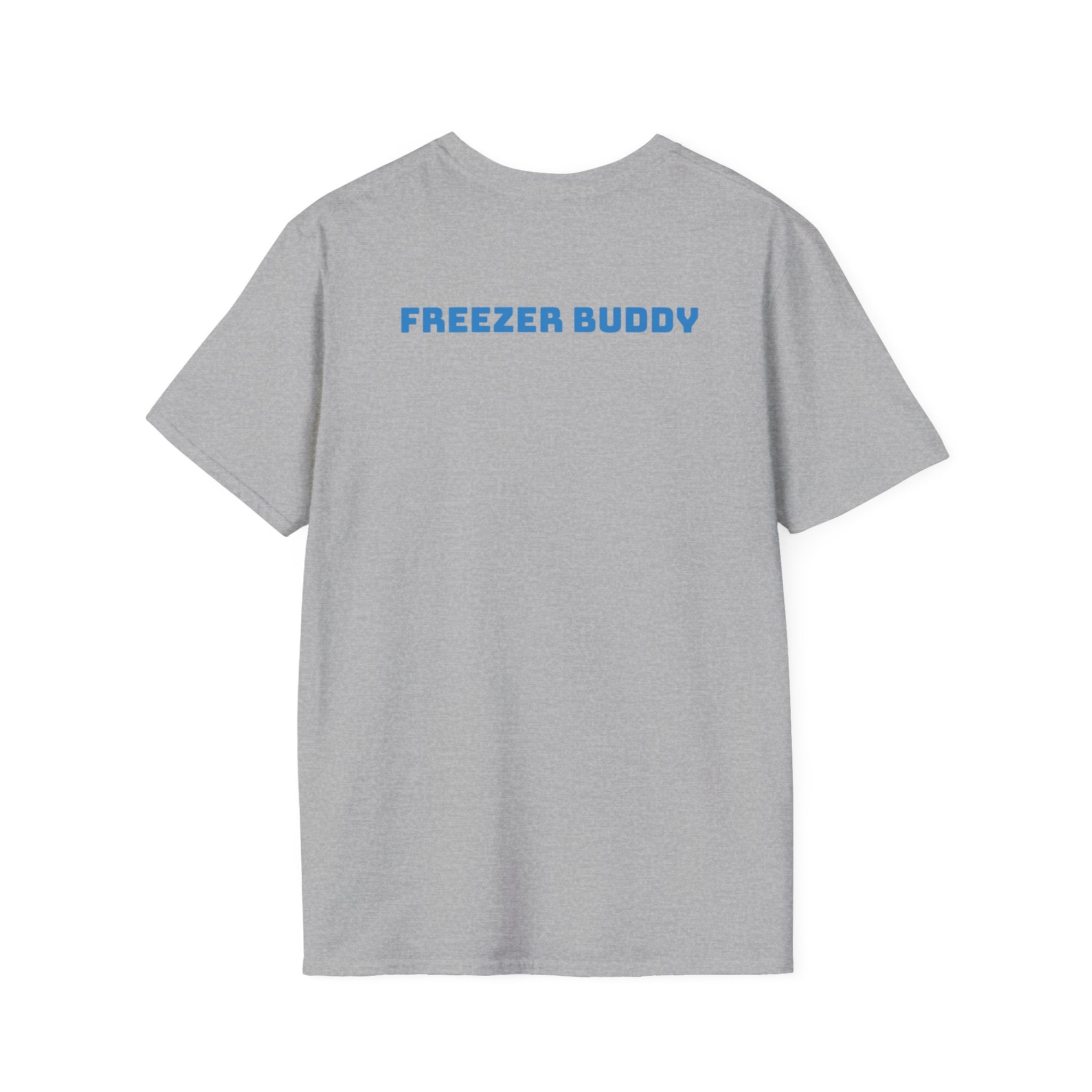 Knife Hit 90s spiral graphic T-Shirt | Freezer Buddy back print