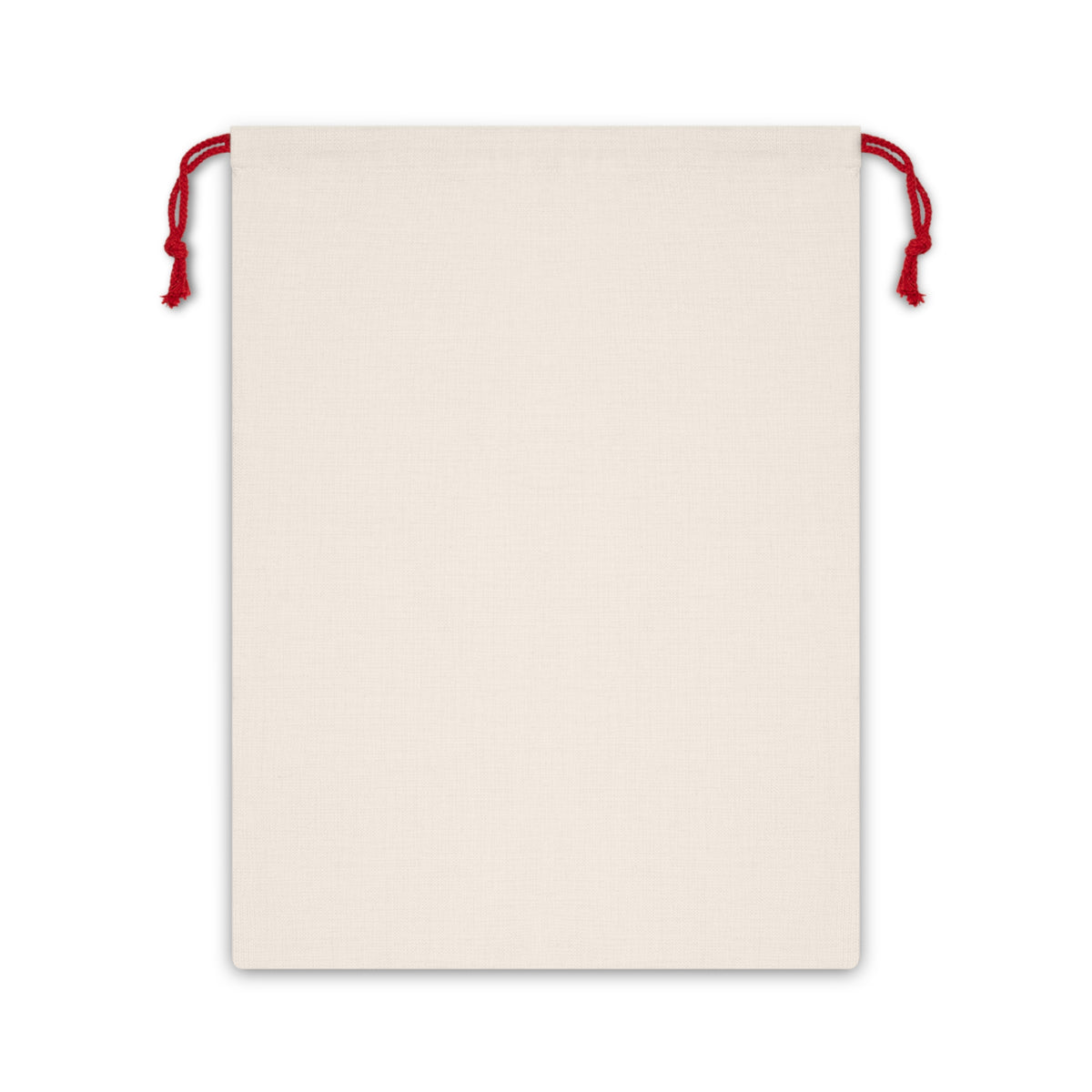 Les Incompétents reusable Christmas gift sack with red drawstrings
