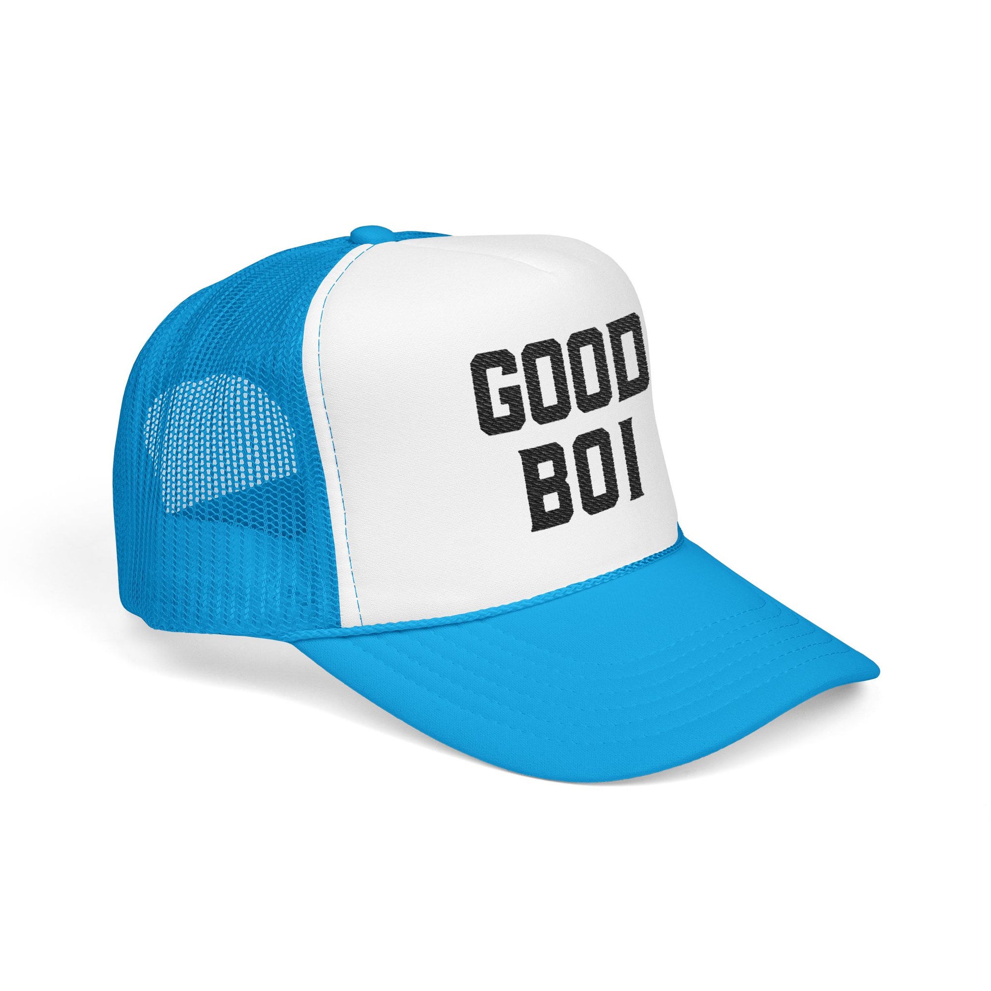 Good Boi Embroidered Trucker Hat, Boise Lover Hat