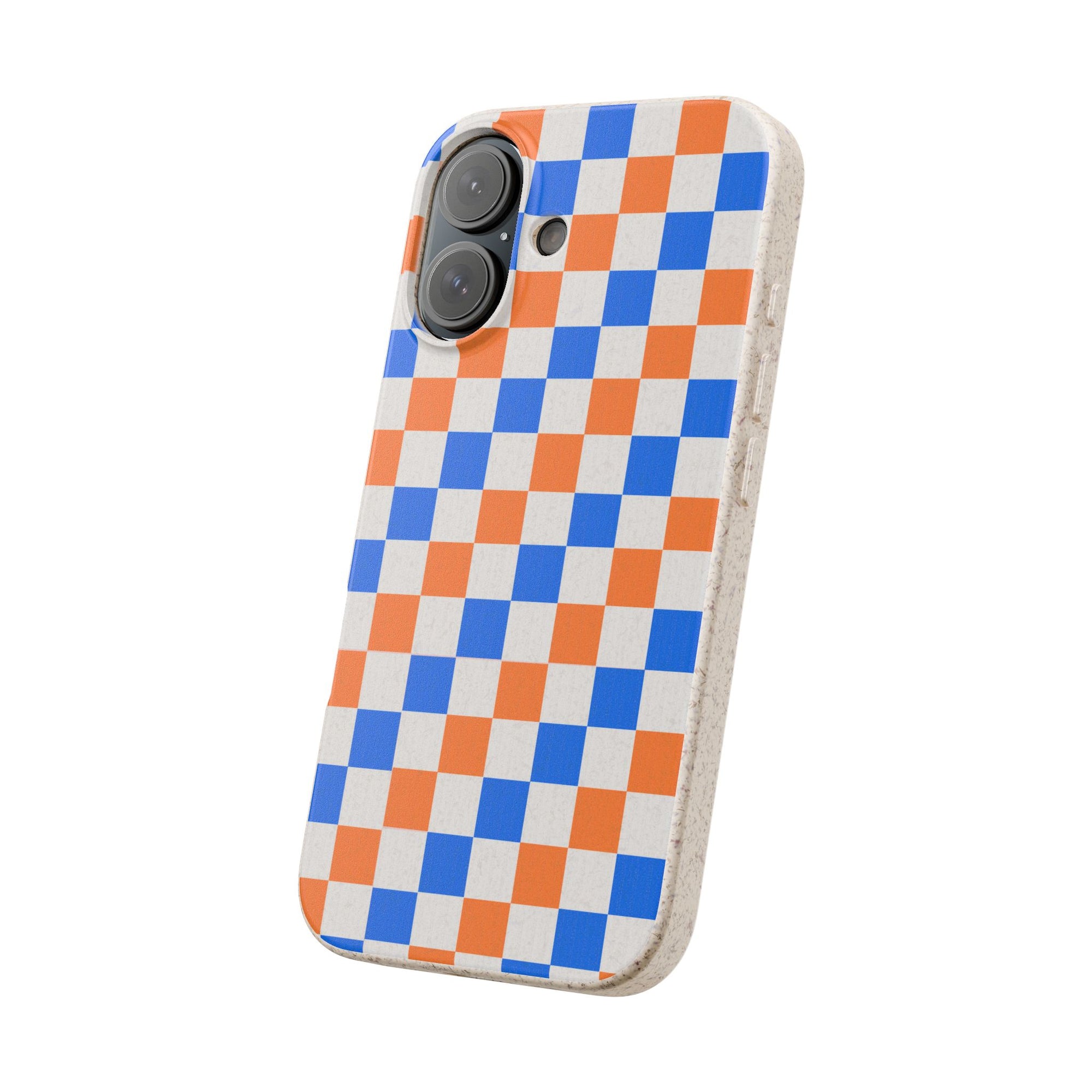 Bronco Checkerboard Phone Case, Biodegradable