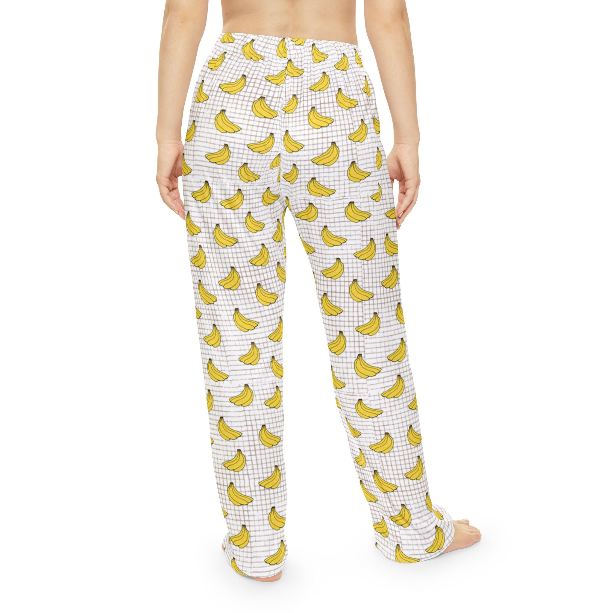 Banana Print Women's Pajama Pants